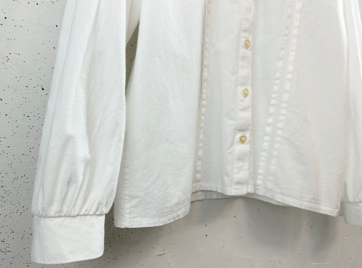 Vintage White Blouse [E32318]