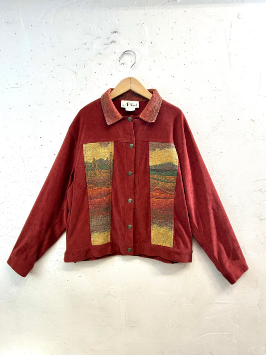 Vintage Rug Jacket [A31283]