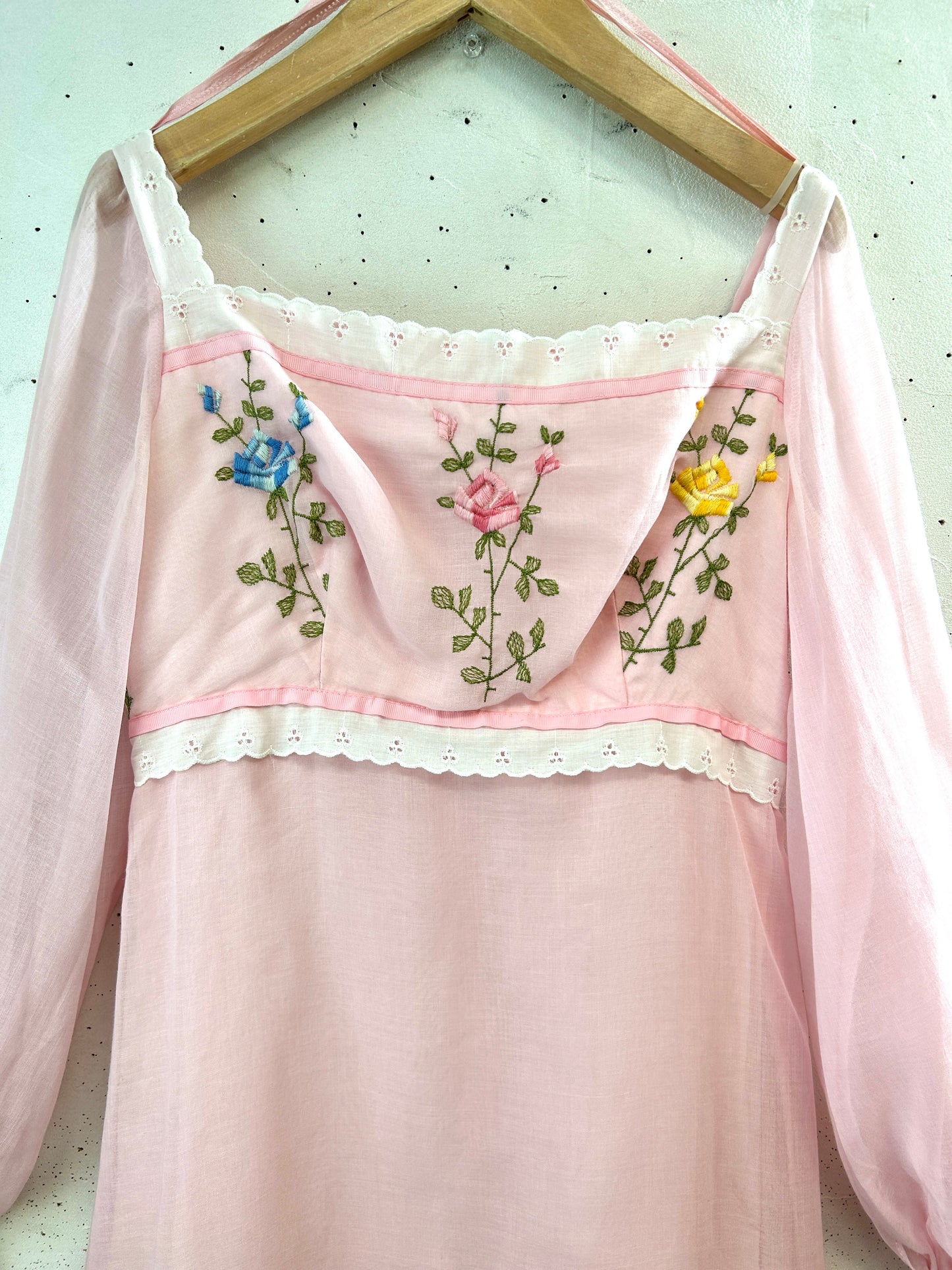 '70s Vintage Dress [E32546]