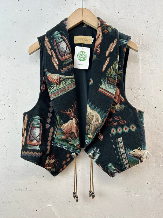Vintage Rug Vest [G30757]