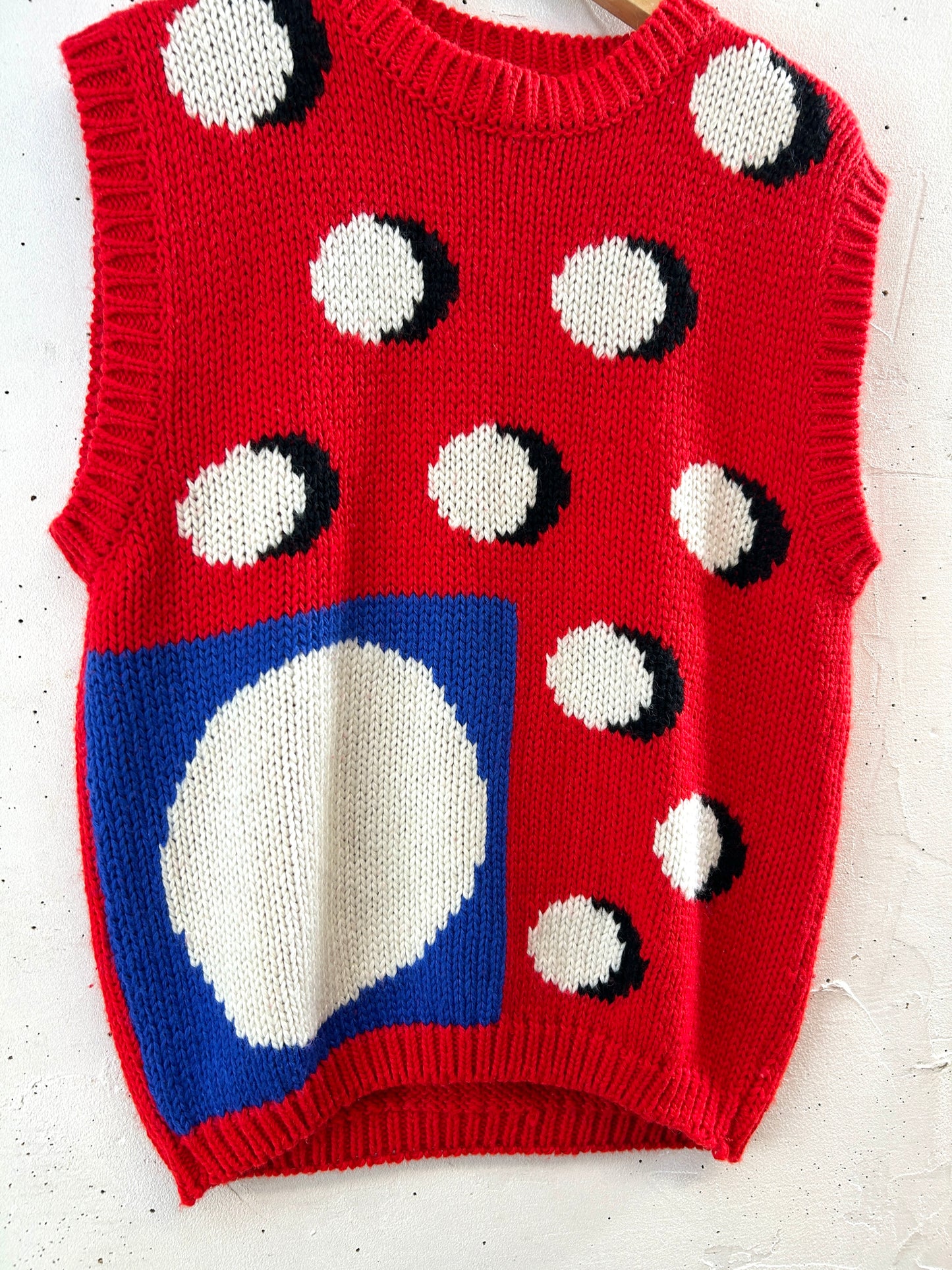 Vintage Knit Vest [J30676]