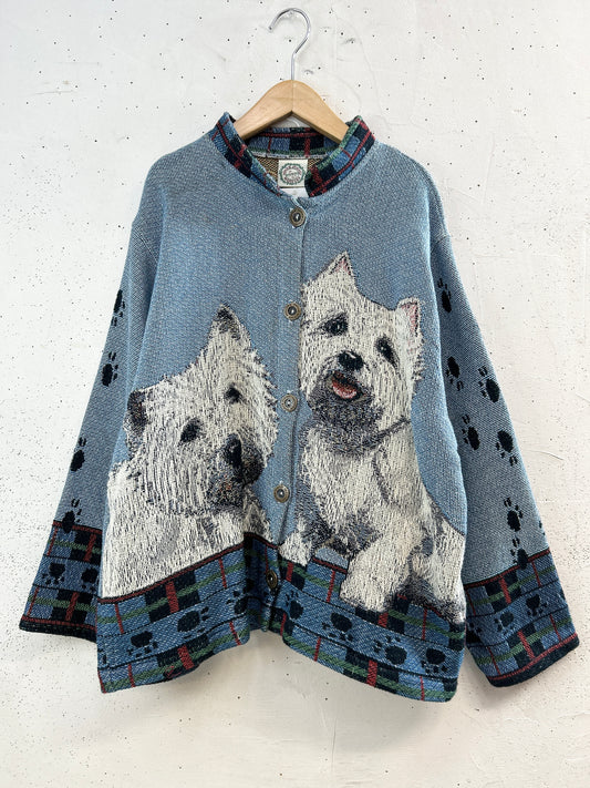 Vintage Rug Jacket 〜SUGAR STREET WEAVERS〜 MADE IN AMERICA [F32827]