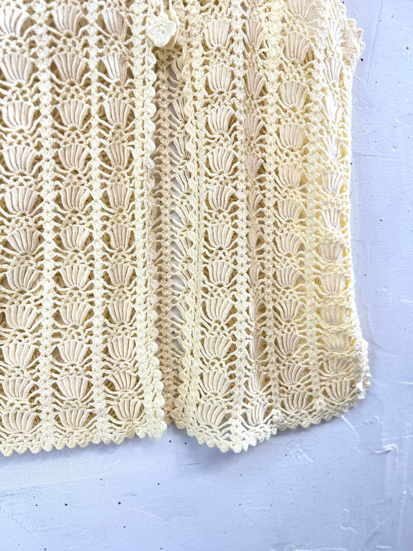 Vintage Knit Vest [A31403]