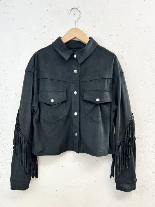 Vintage Fringe Jacket [B31645]