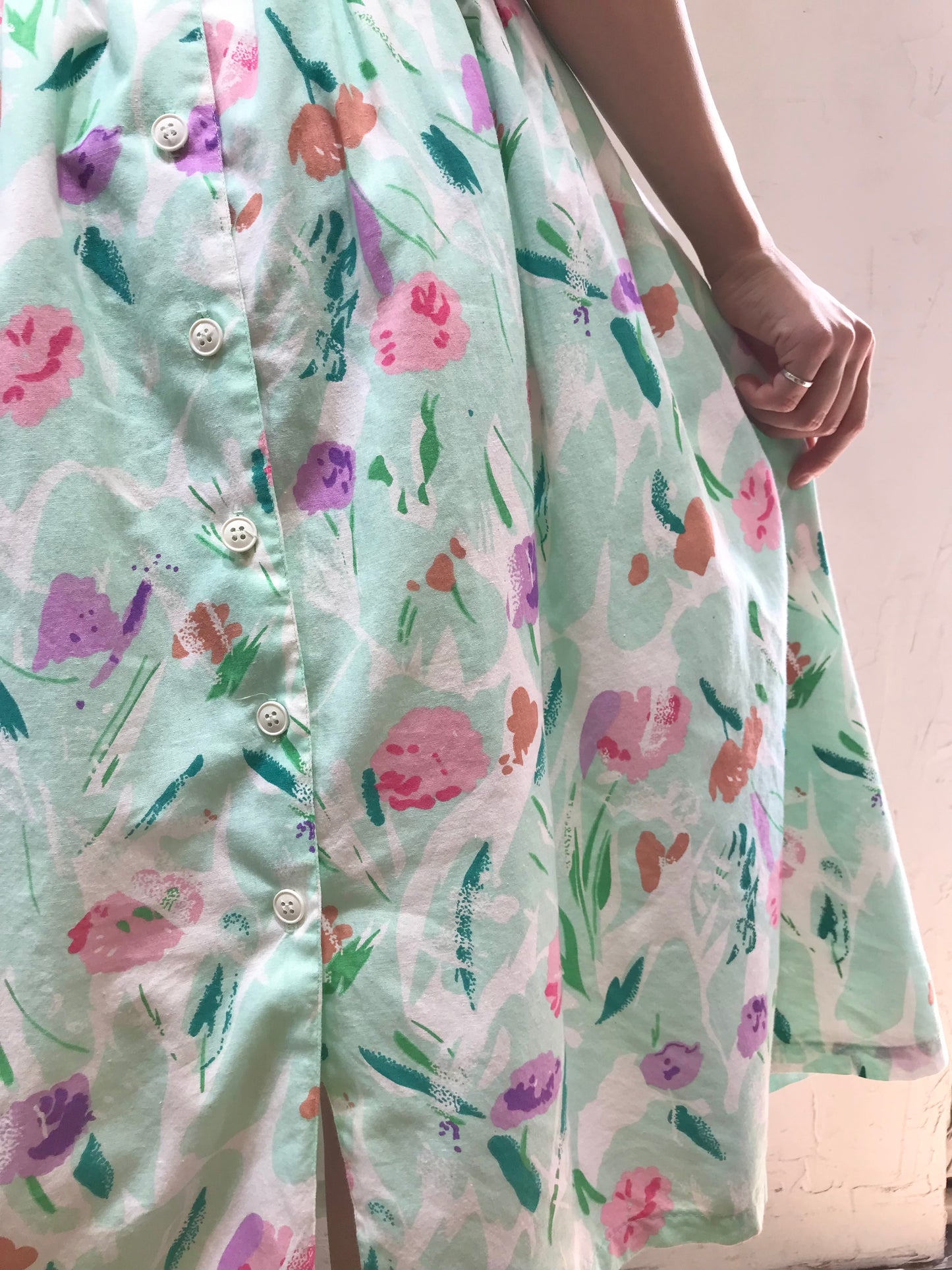 Vintage Flower Dress[G24556]