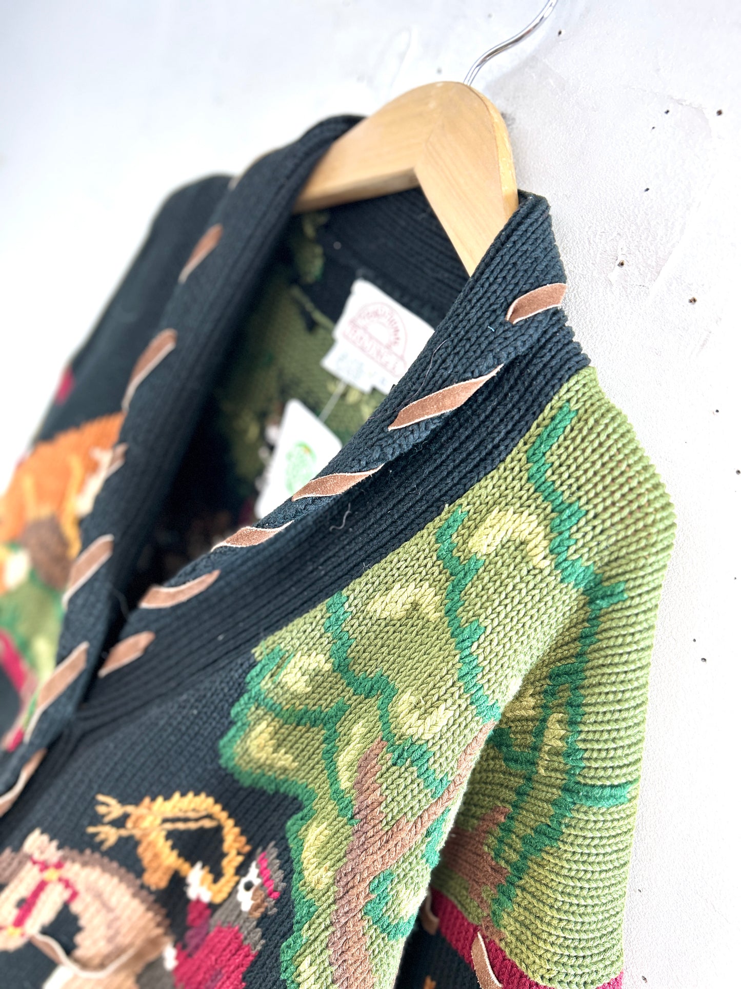 Vintage Knit Cardigan [A31312]