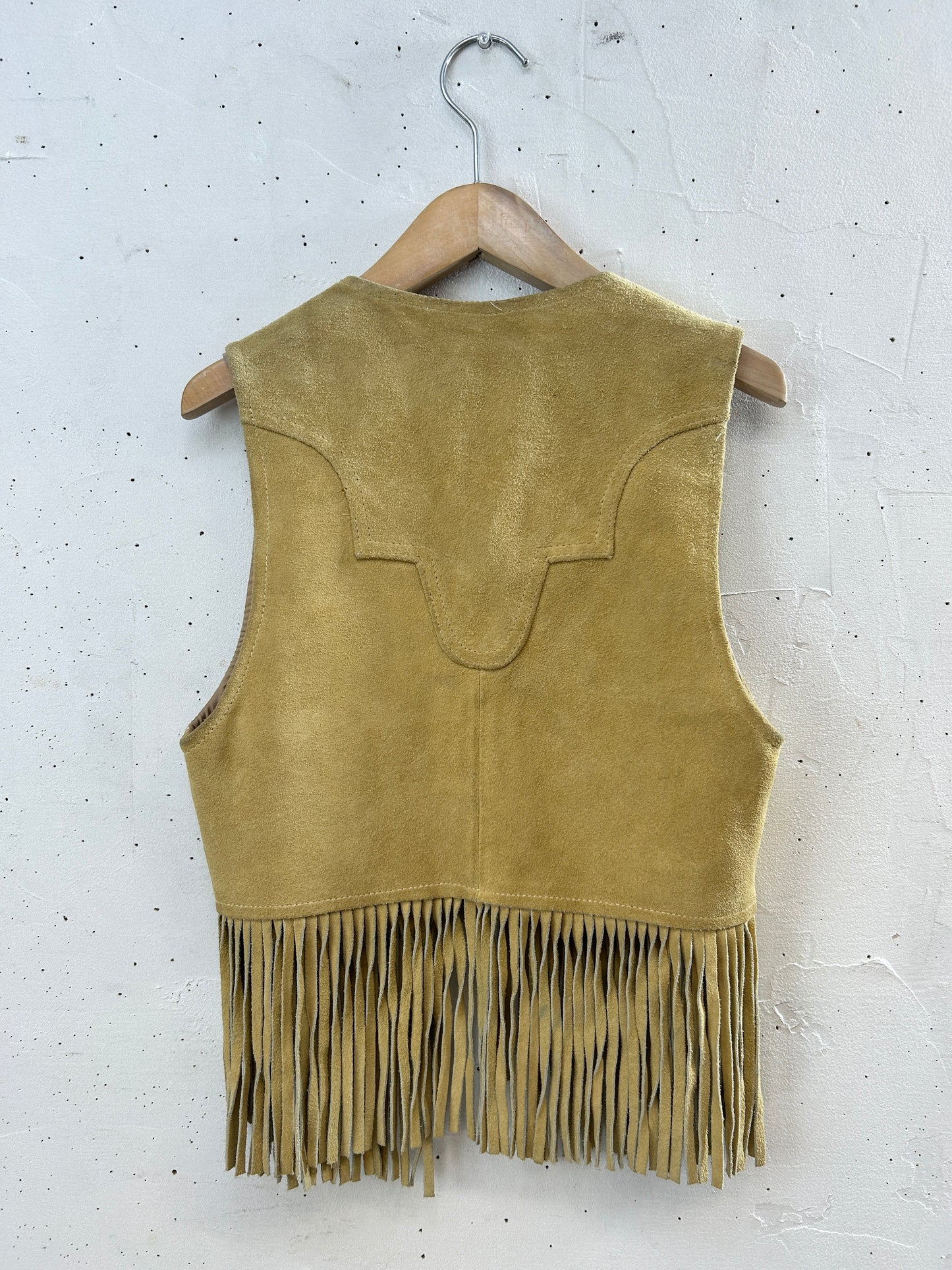 Vintage Leather Vest [H30919]