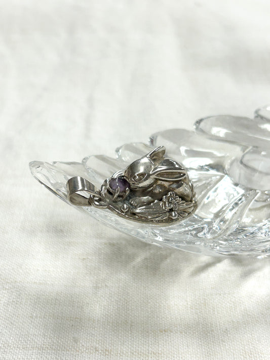 Vintage 925 Silver MEXICO Pendant Top [I30366]