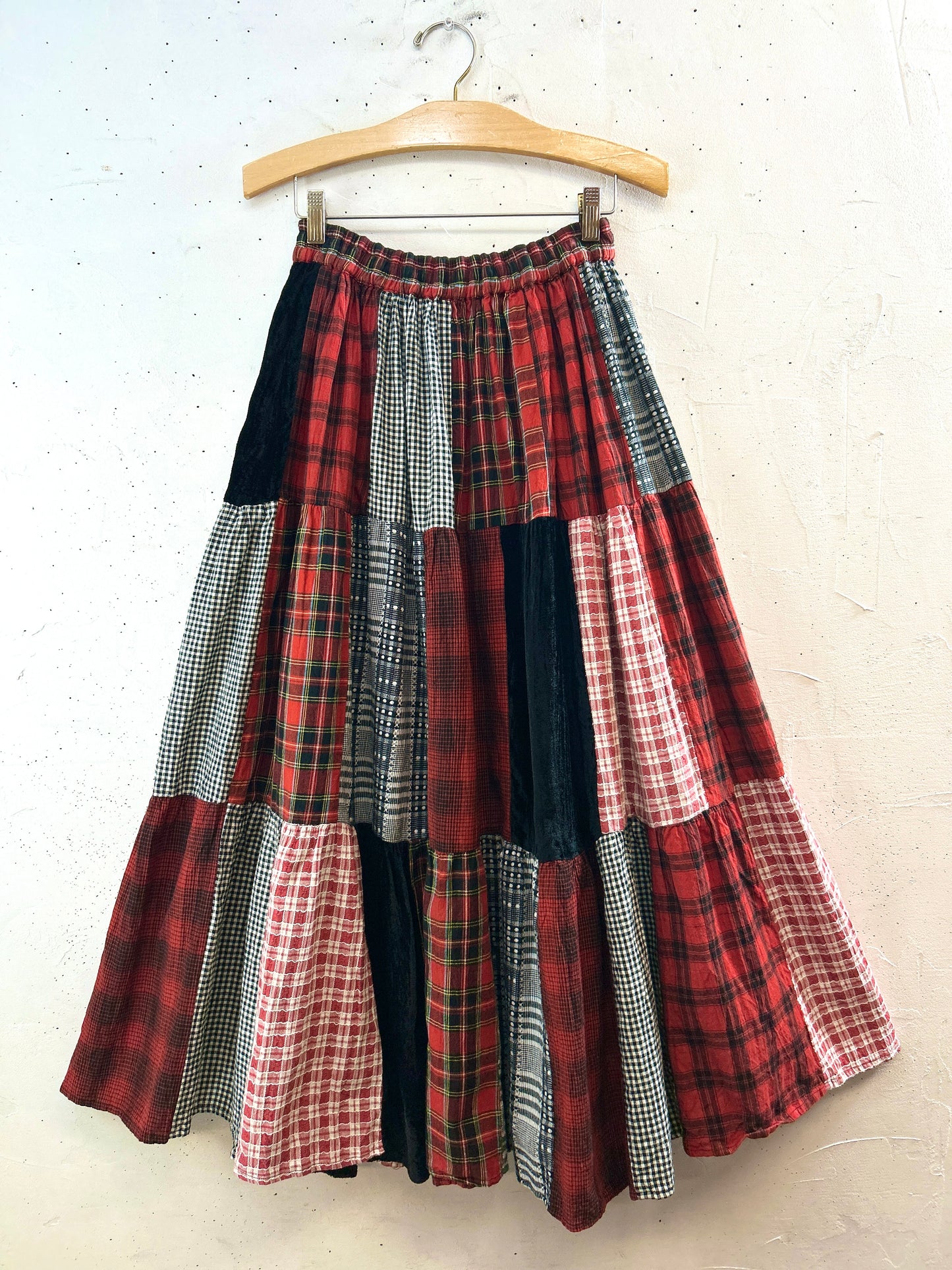 Vintage Tiered Skirt [K30729]