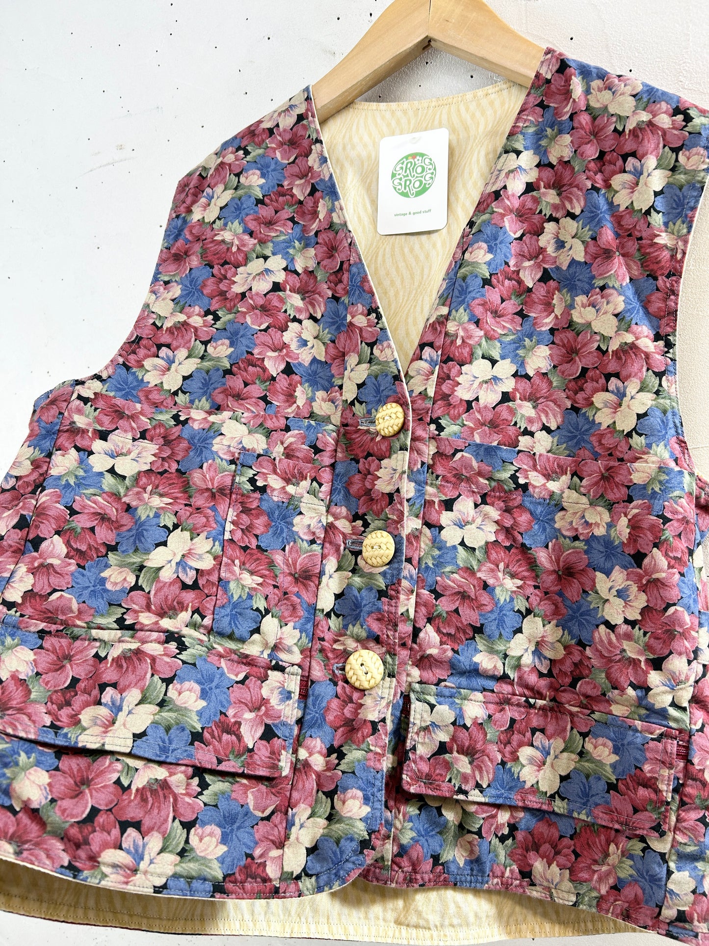 Vintage Reversible Vest [J30599]
