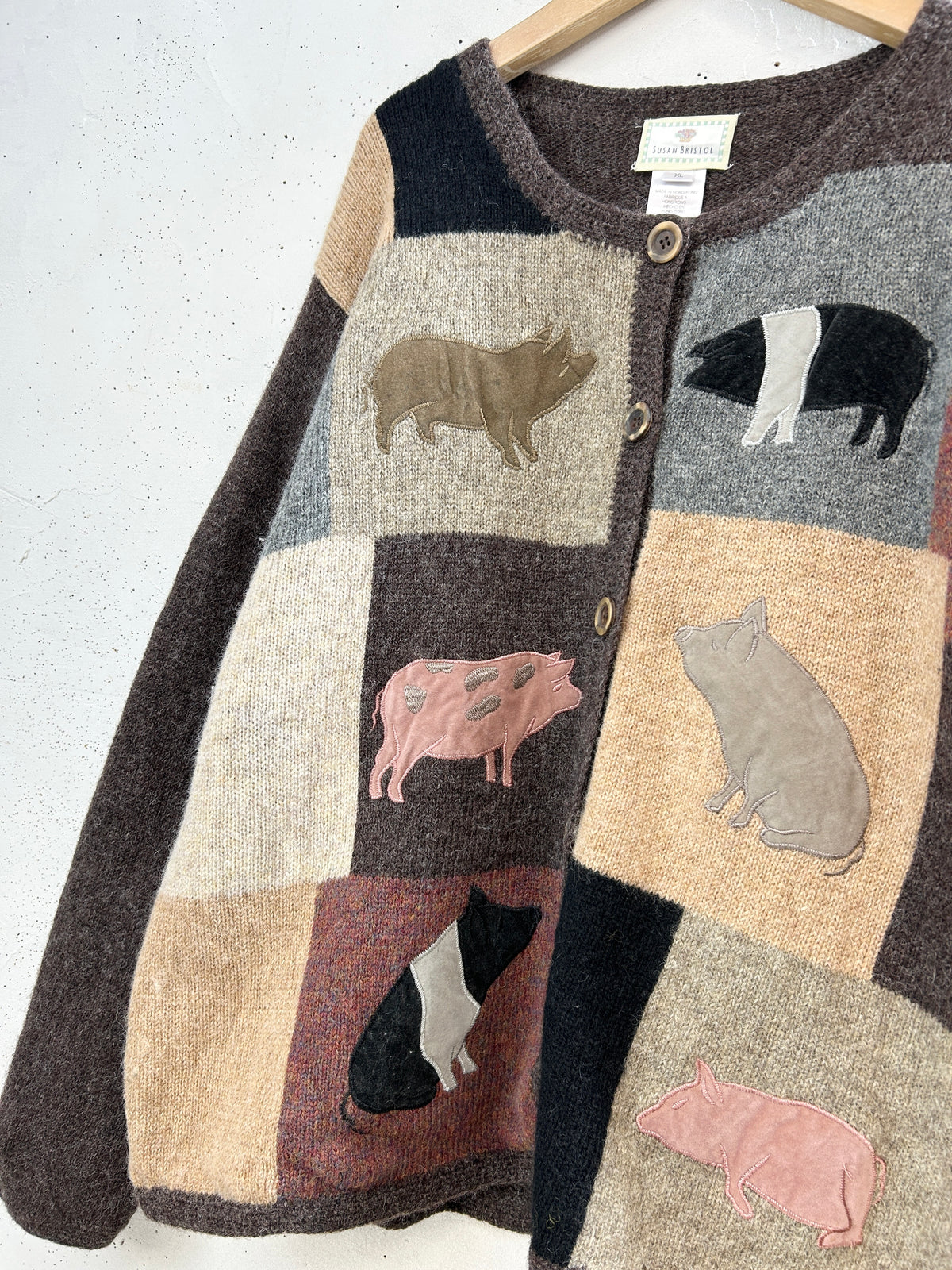 Vintage Knit Cardigan 〜Susan Bristol〜 [I33943]