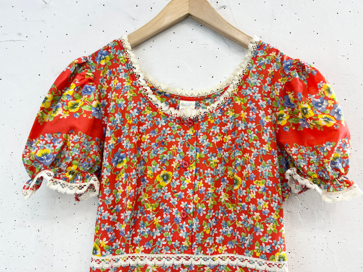 '70s Vintage Dress [C31898]