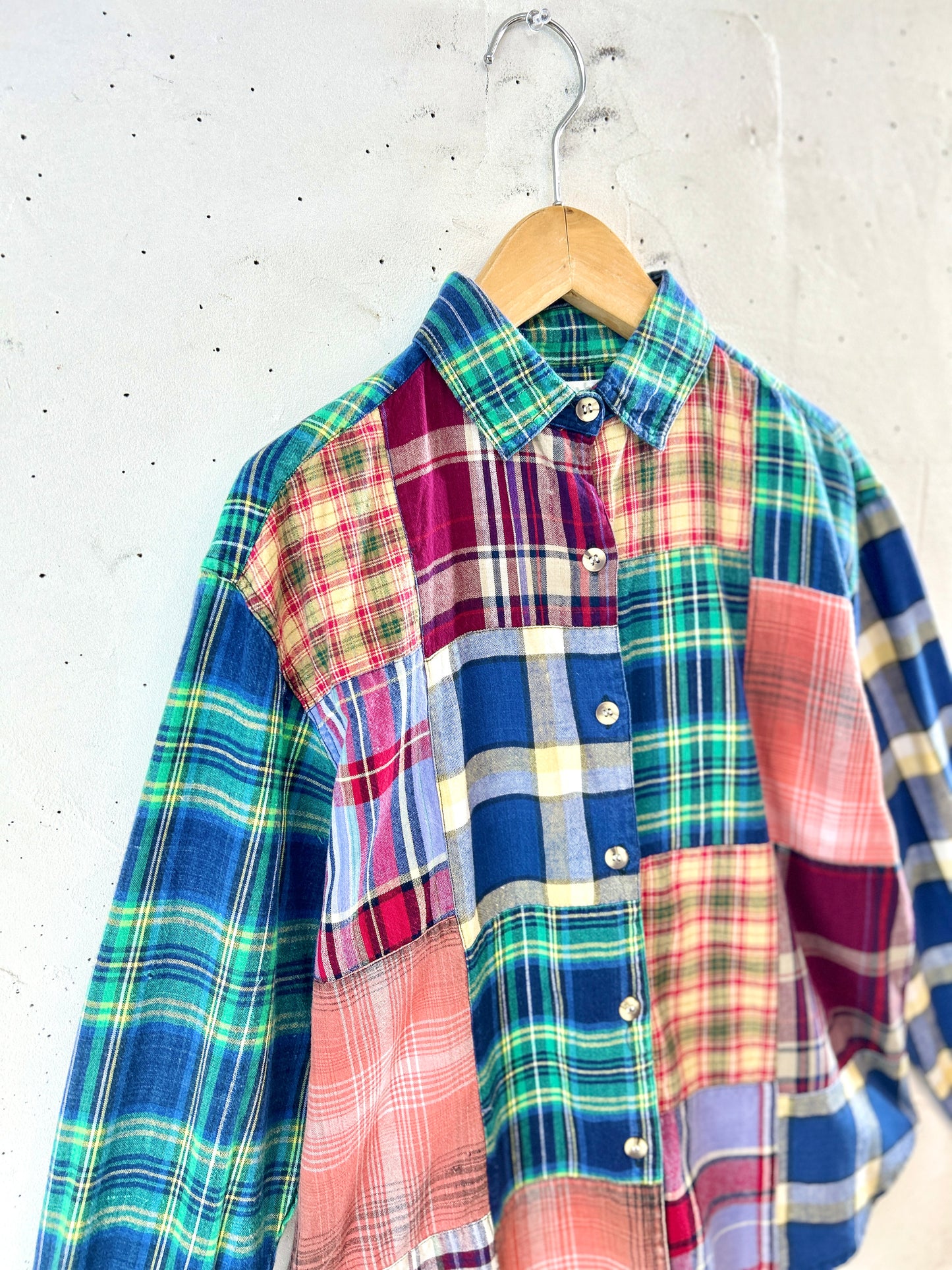 Vintage Plaid Shirt  [K30801]
