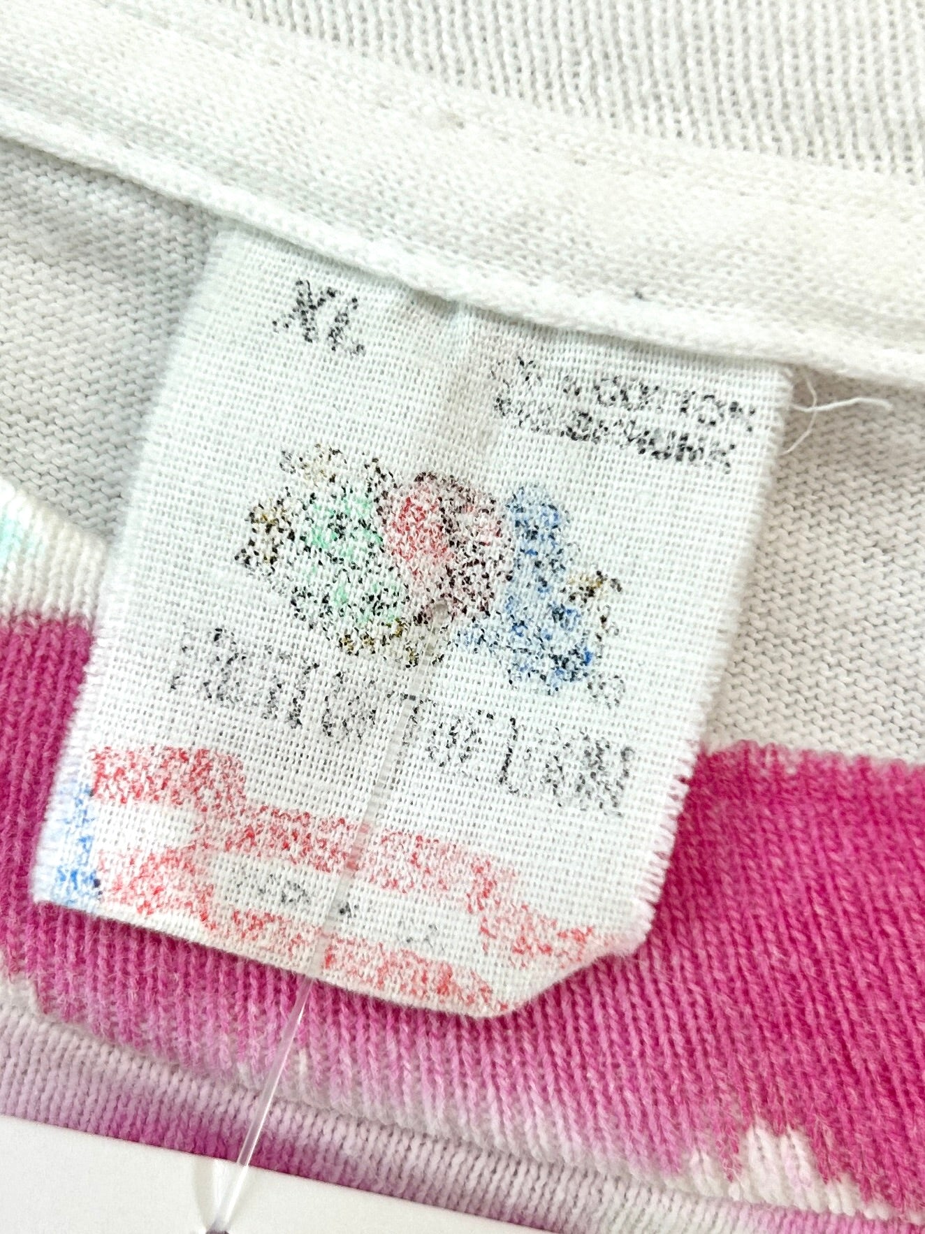 Vintage Hand Painted T-Shirt 〜 FRUIT OF THE LOOM 〜 MADE IN USA [G32921]
