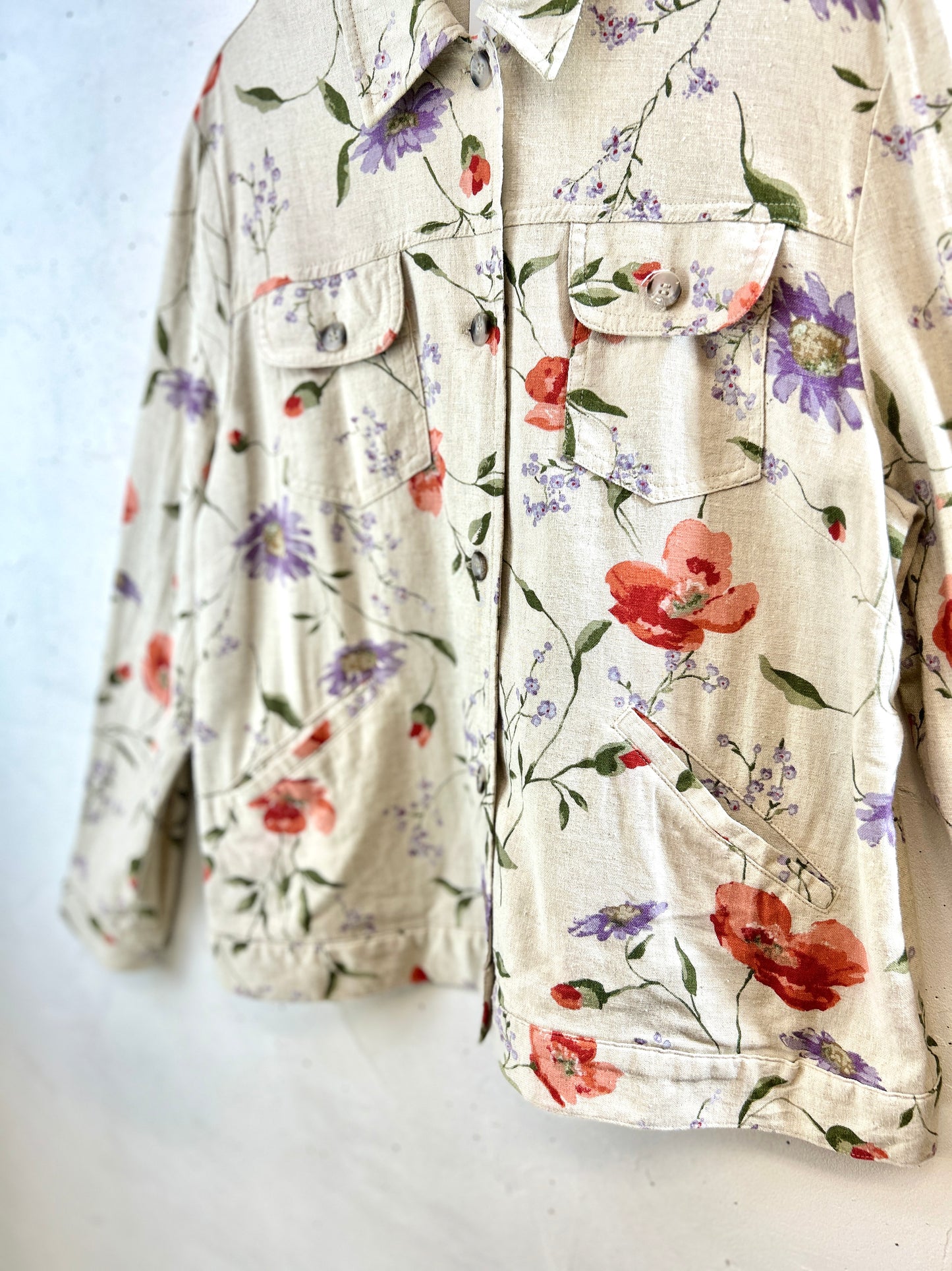 Vintage Linen Jacket [H30922]