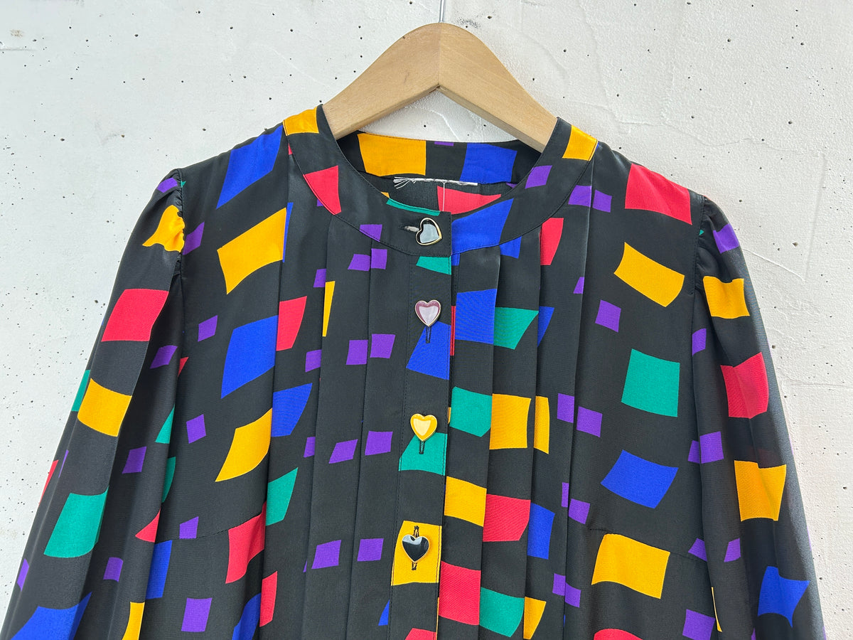 Vintage Heart Blouse [J34278]