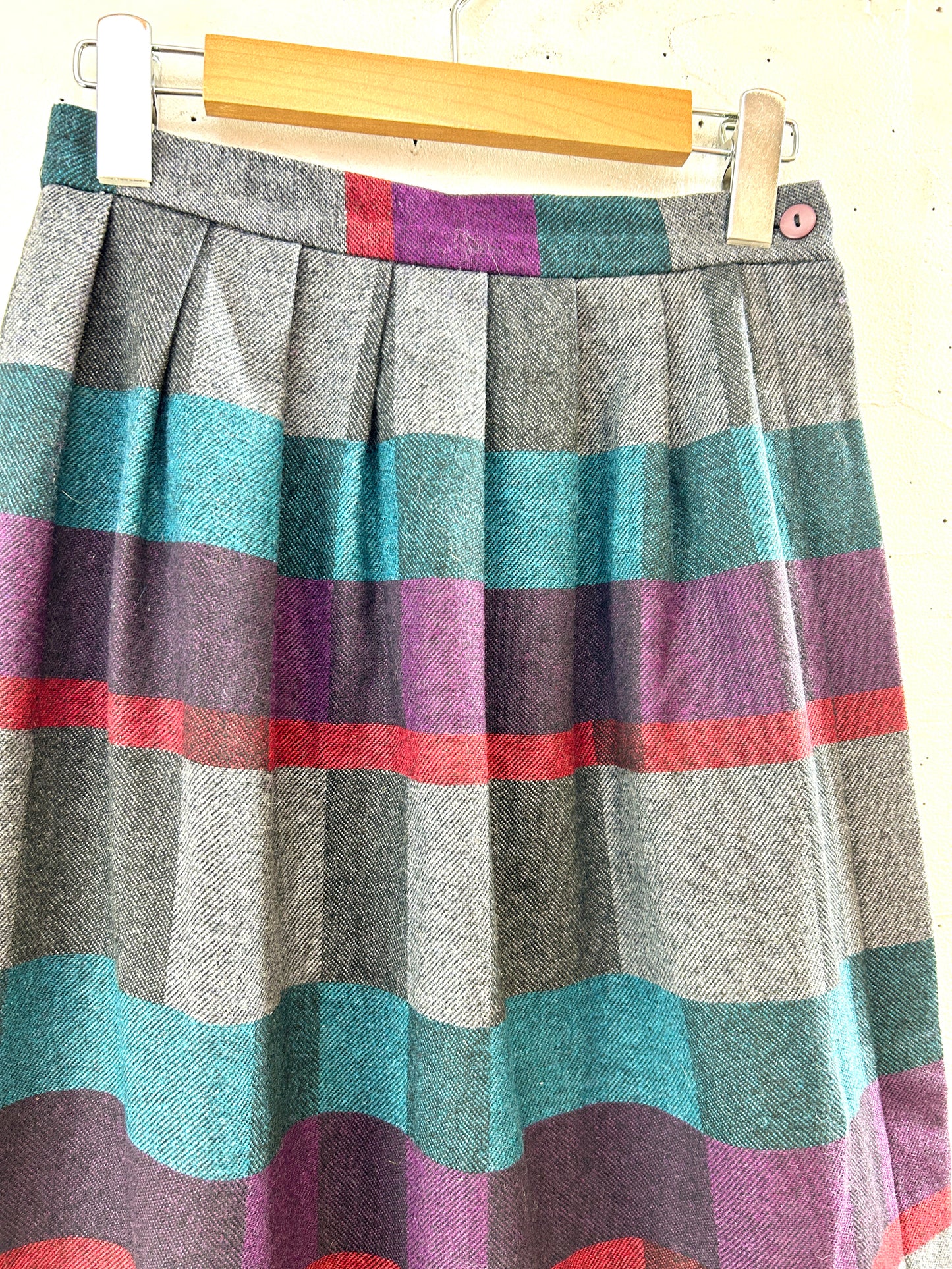 Vintage wool Skirt [J30515]