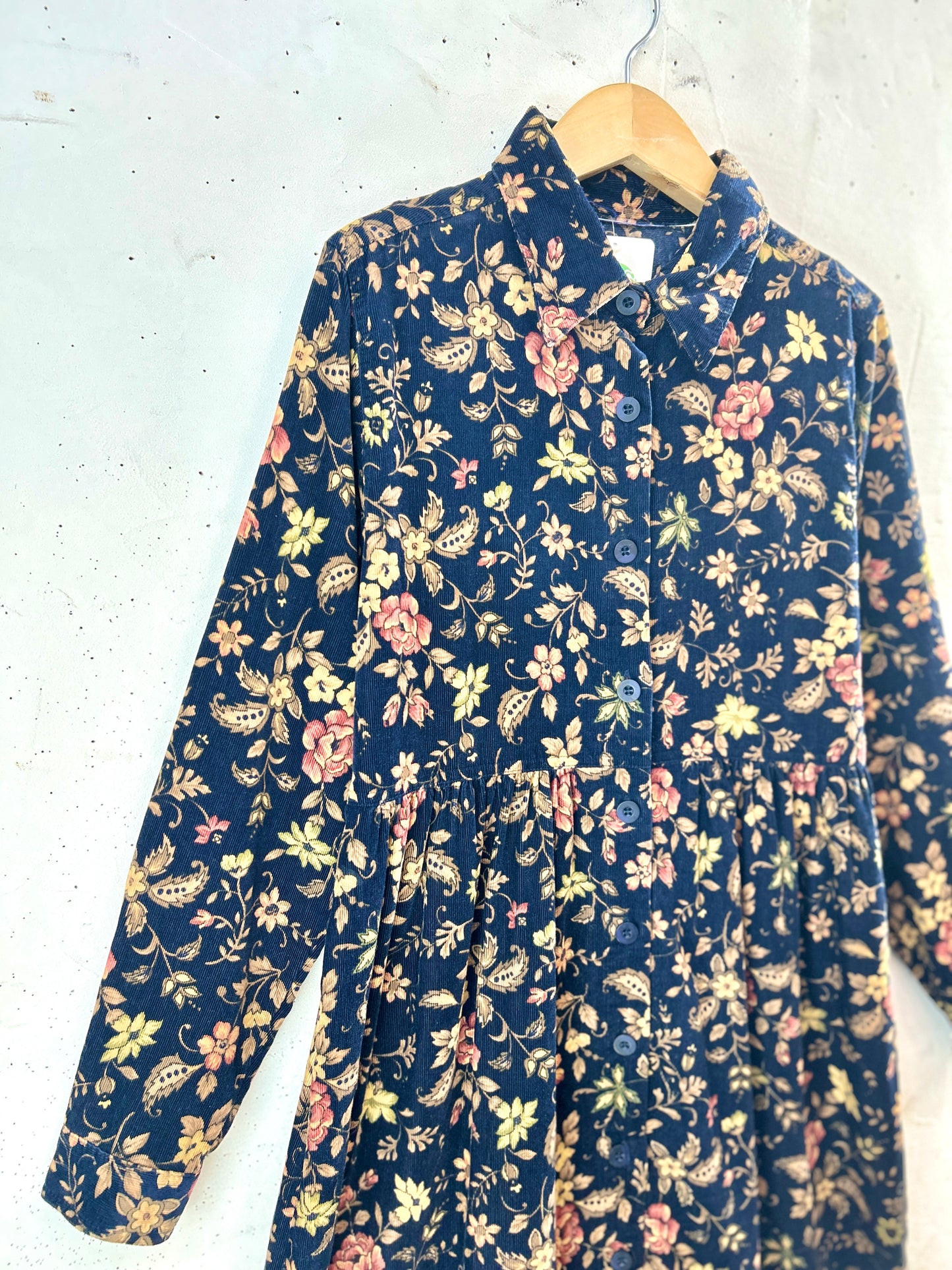 Vintage Flower Dress [J30645]