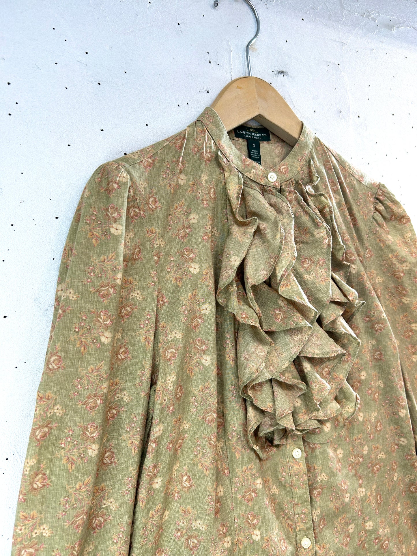 Ralph Lauren Frill  Blouse [E32431]