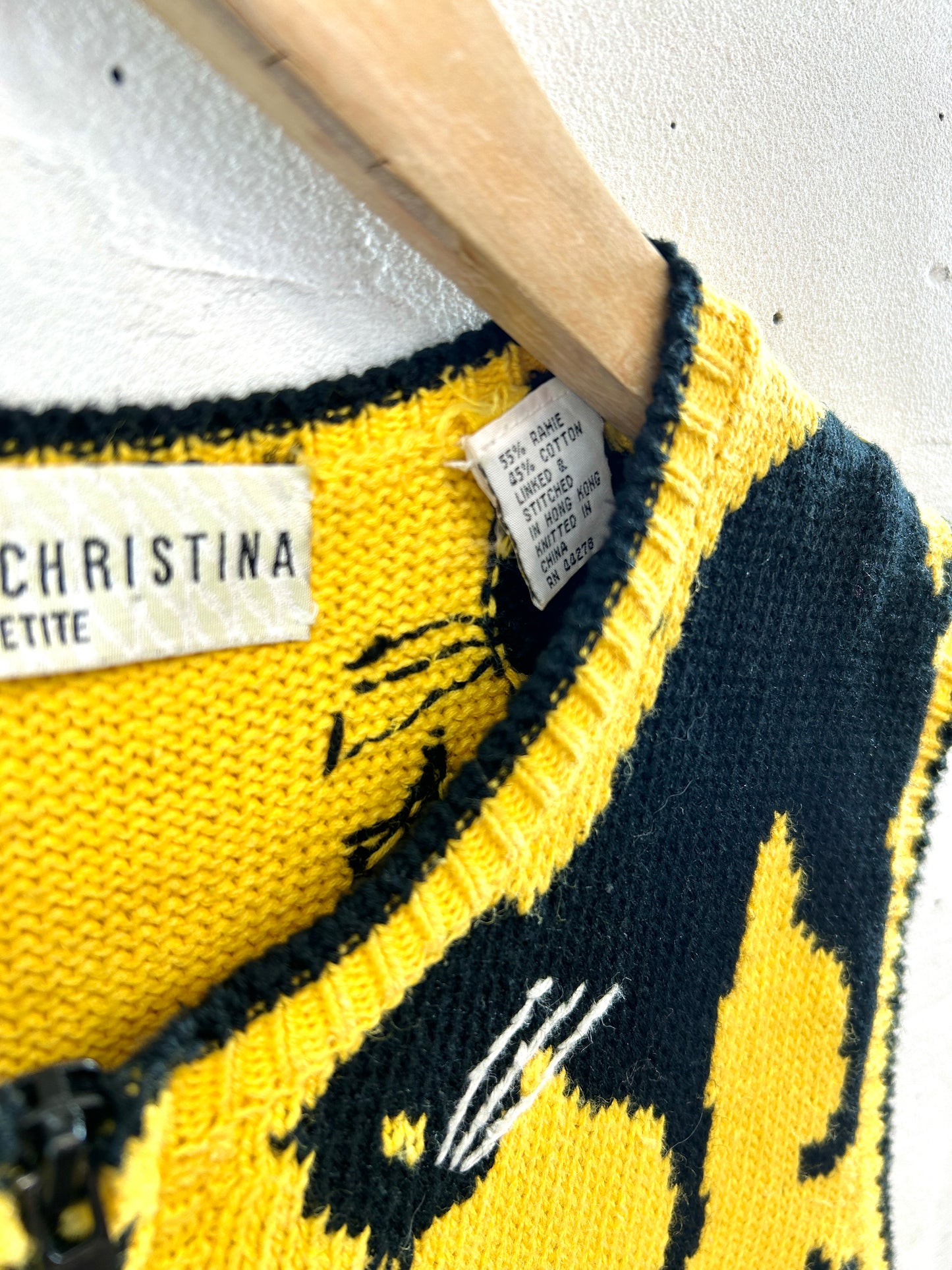 Vintage Cat Vest [A31286]