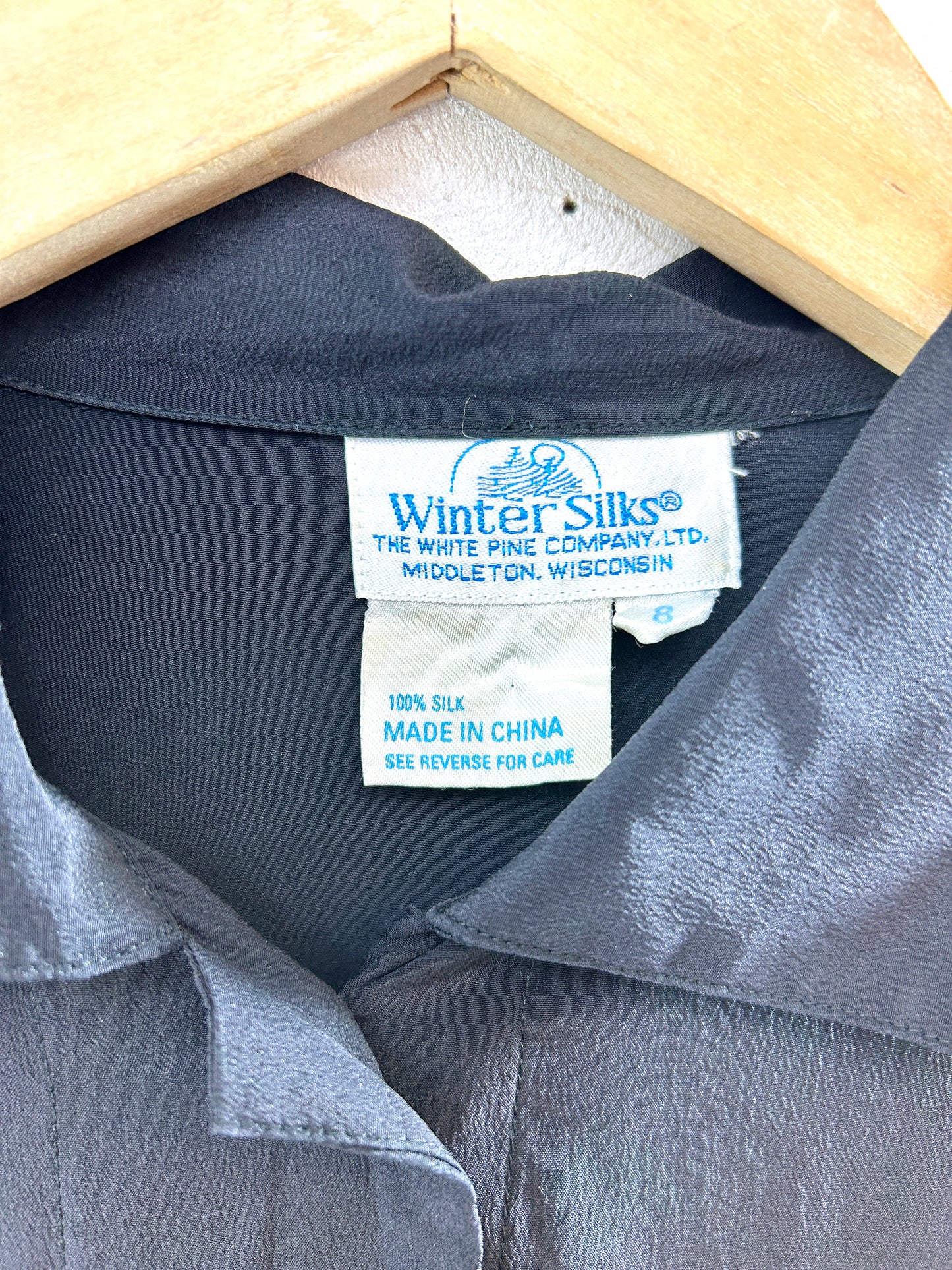 Vintage Silk Shirt ［J30512]