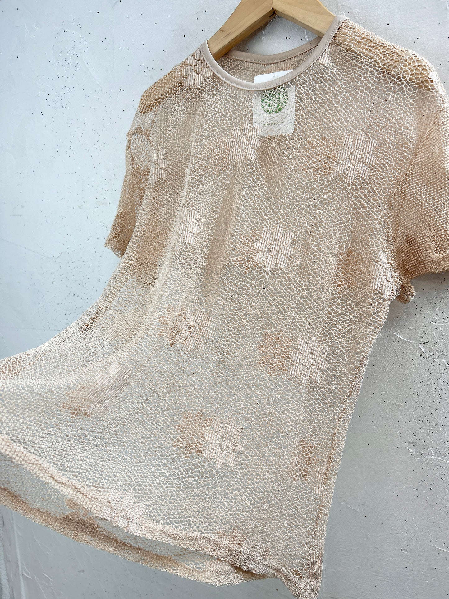 Vintage Mesh Tops [F32772]