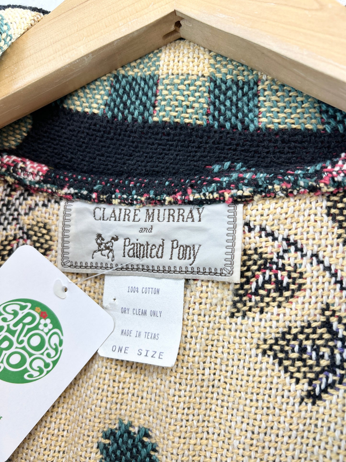 Vintage Rug Jacket 〜Painted Pony〜 [B31494]