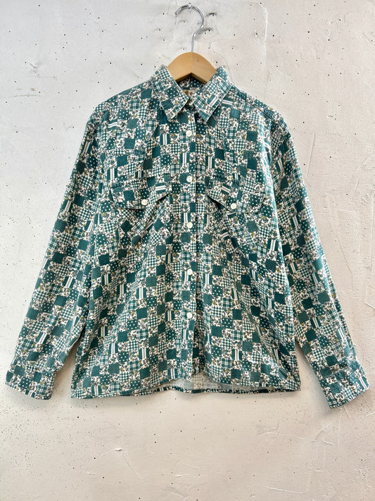 Vintage Flower Shirt 〜Wimar's〜 [K30798]