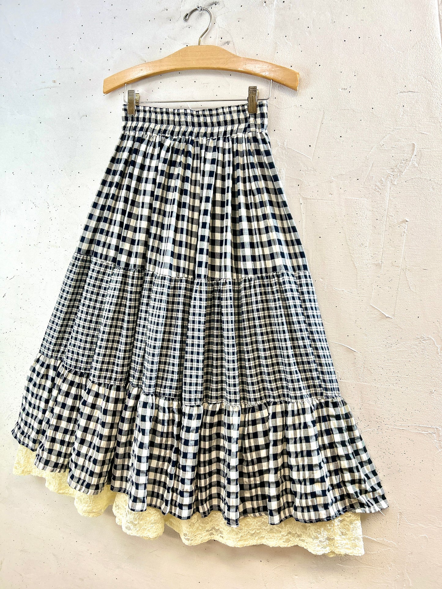 Vintage Tiered Skirt MADE IN FRANCE [K30715]