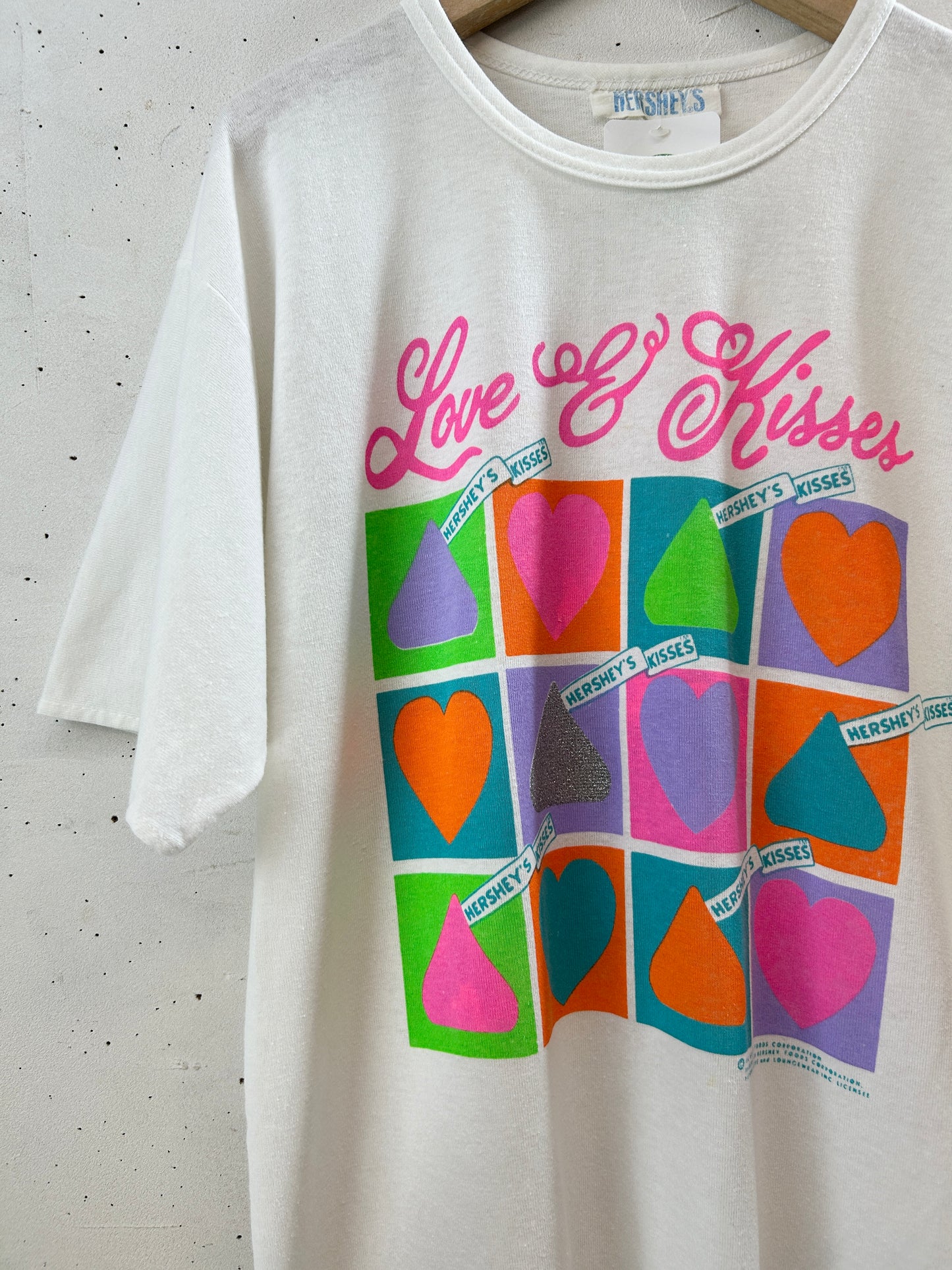 Vintage T SHIRT ’90s HERSHEY’S [H30834]