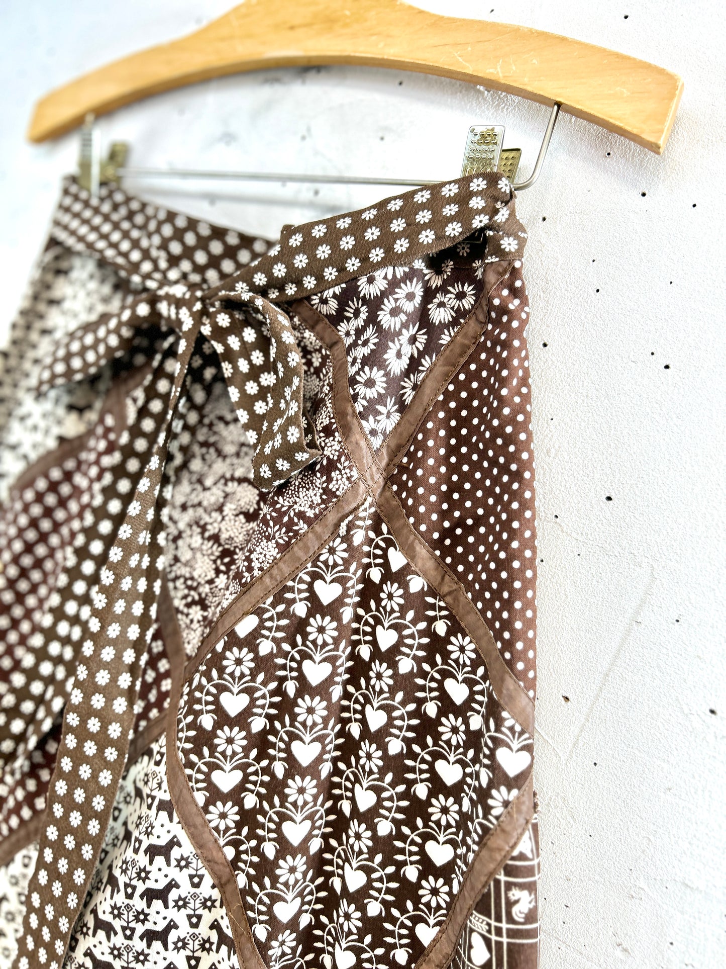 ’70s Vintage Wrap Skirt [A31226]