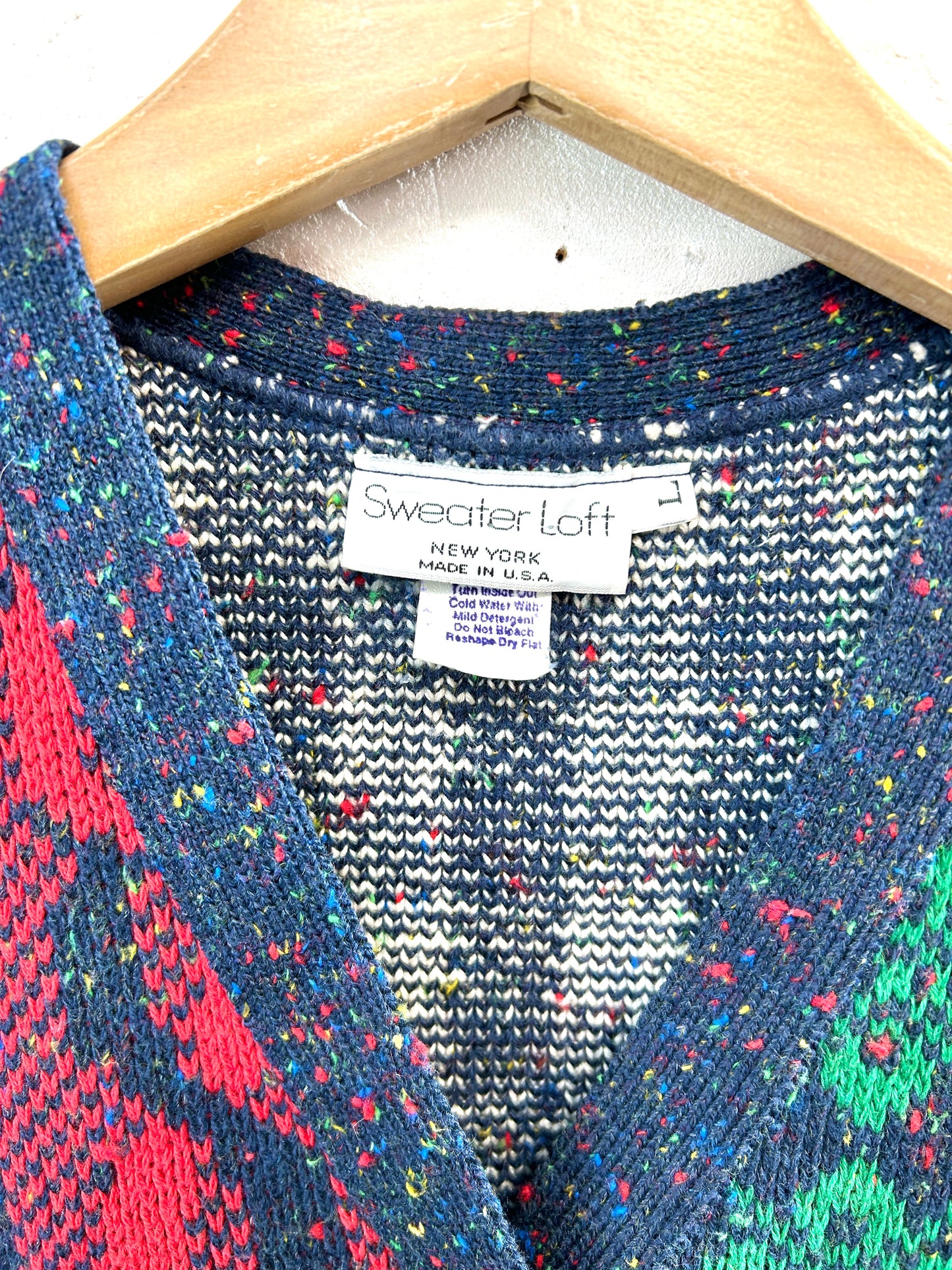 Vintage Knit Vest [B31668]