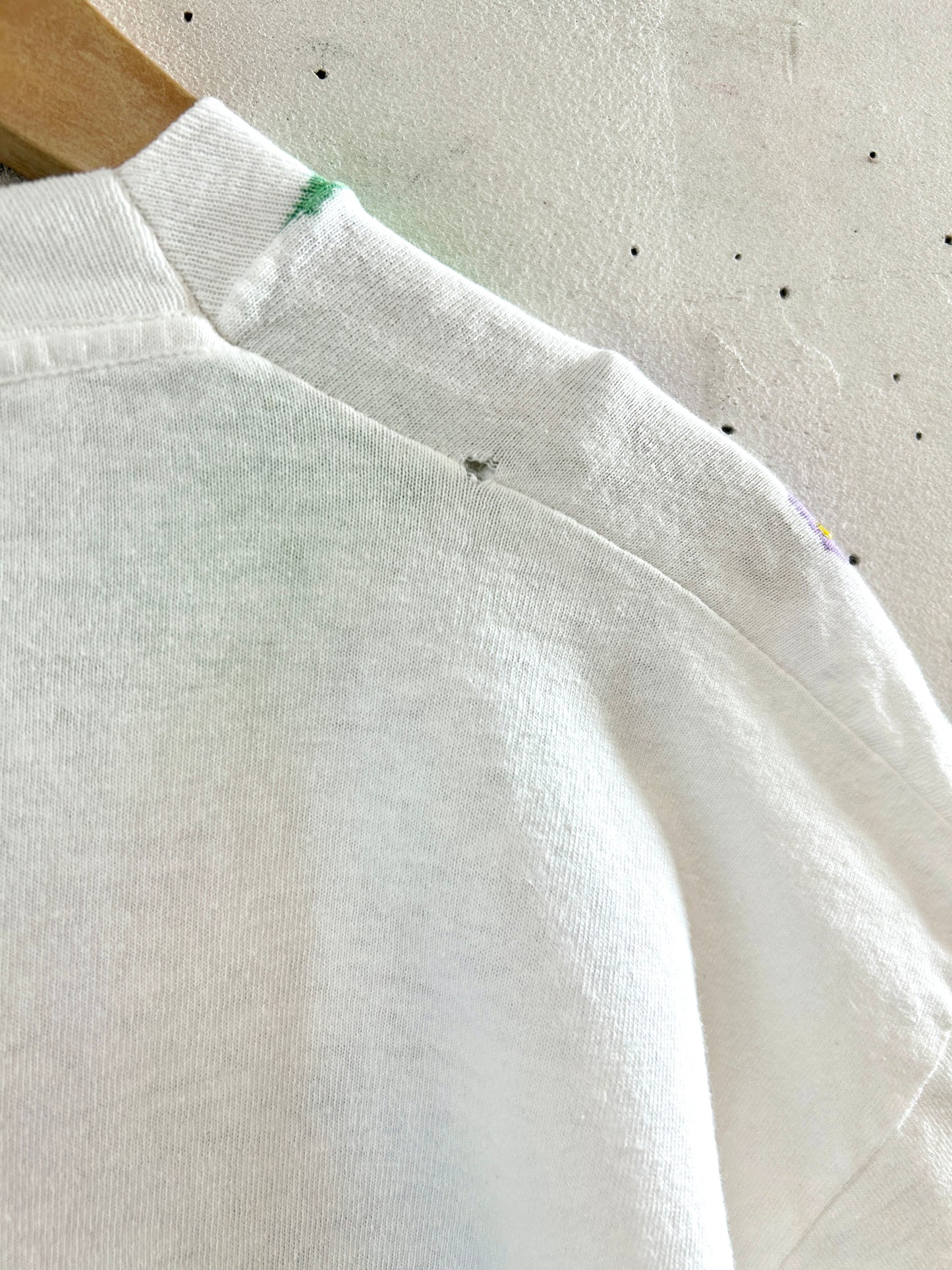Vintage Hand Painted T-Shirt 〜 FRUIT OF THE LOOM 〜 MADE IN USA [G32921]