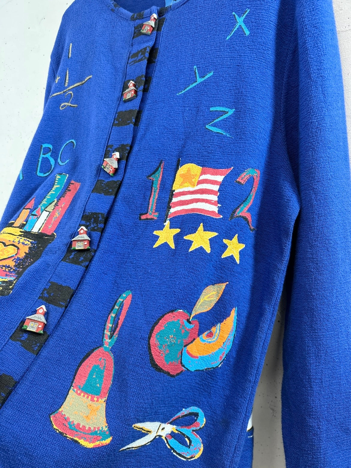 Vintage Cotton Knit Cardigan [D32153]