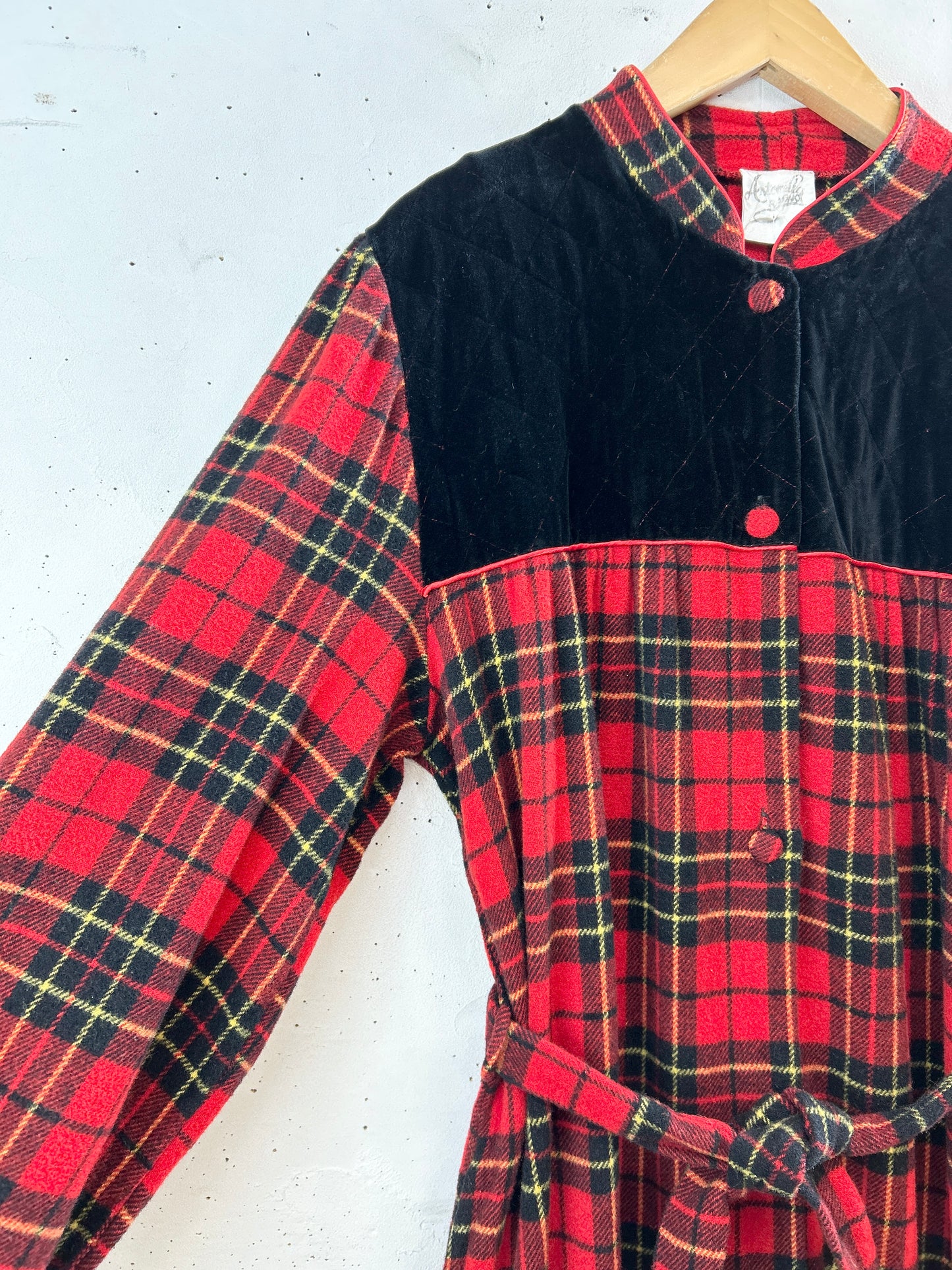 Vintage Check Dress [L30957]