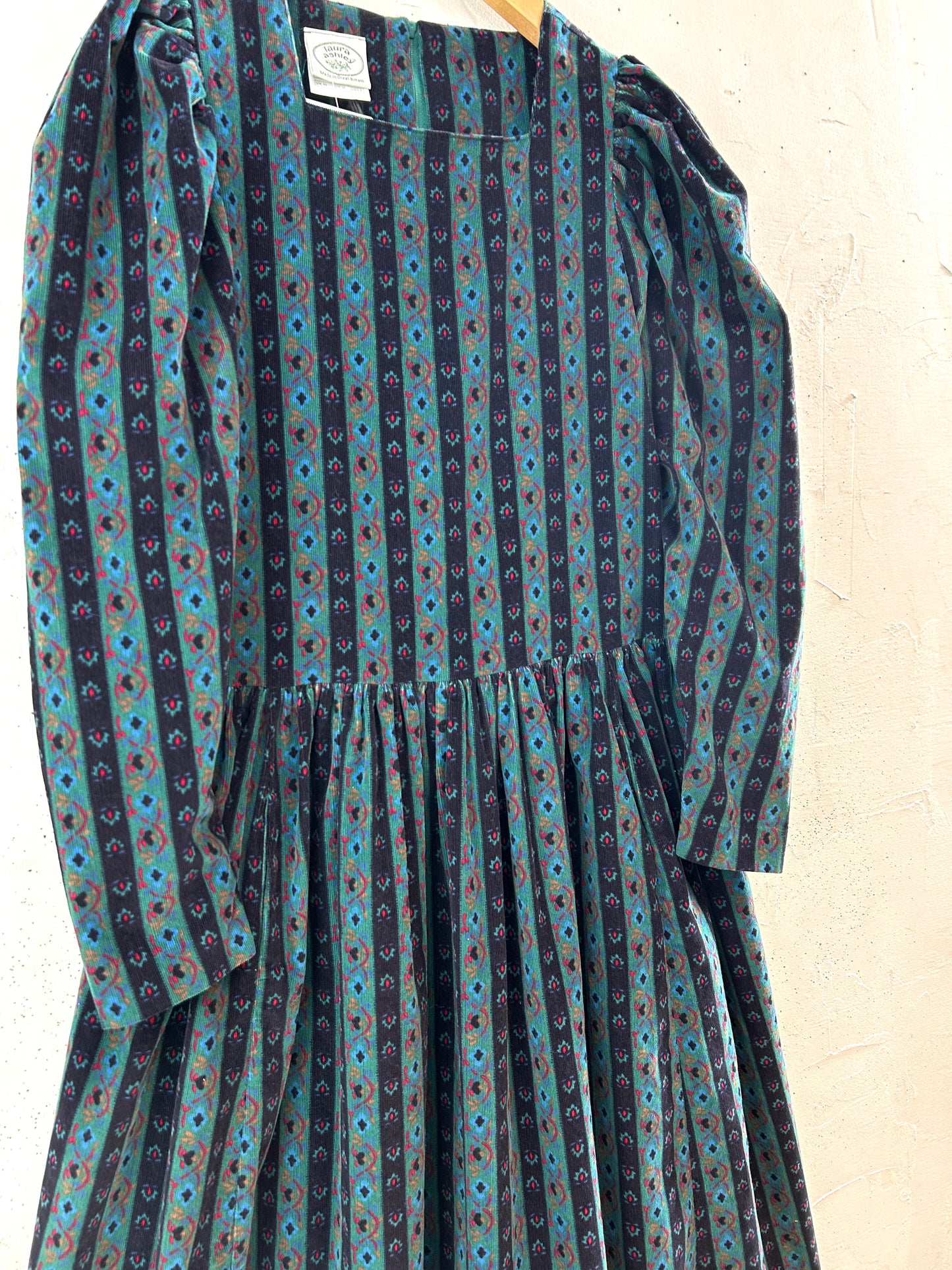 Vintage Dress 〜Laura Ashley〜 Made in Great Britain [L31068]