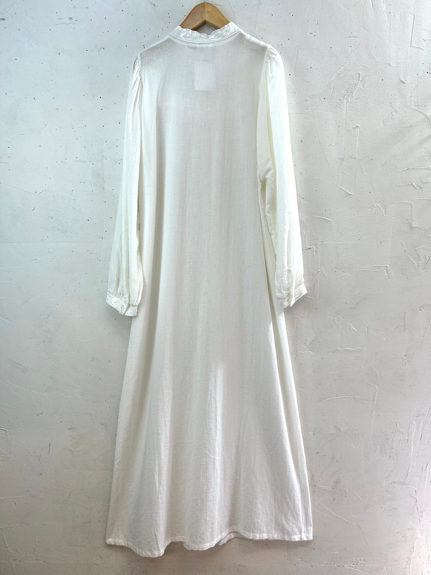 Vintage White Dress ~W.GERMANY~[D29998]