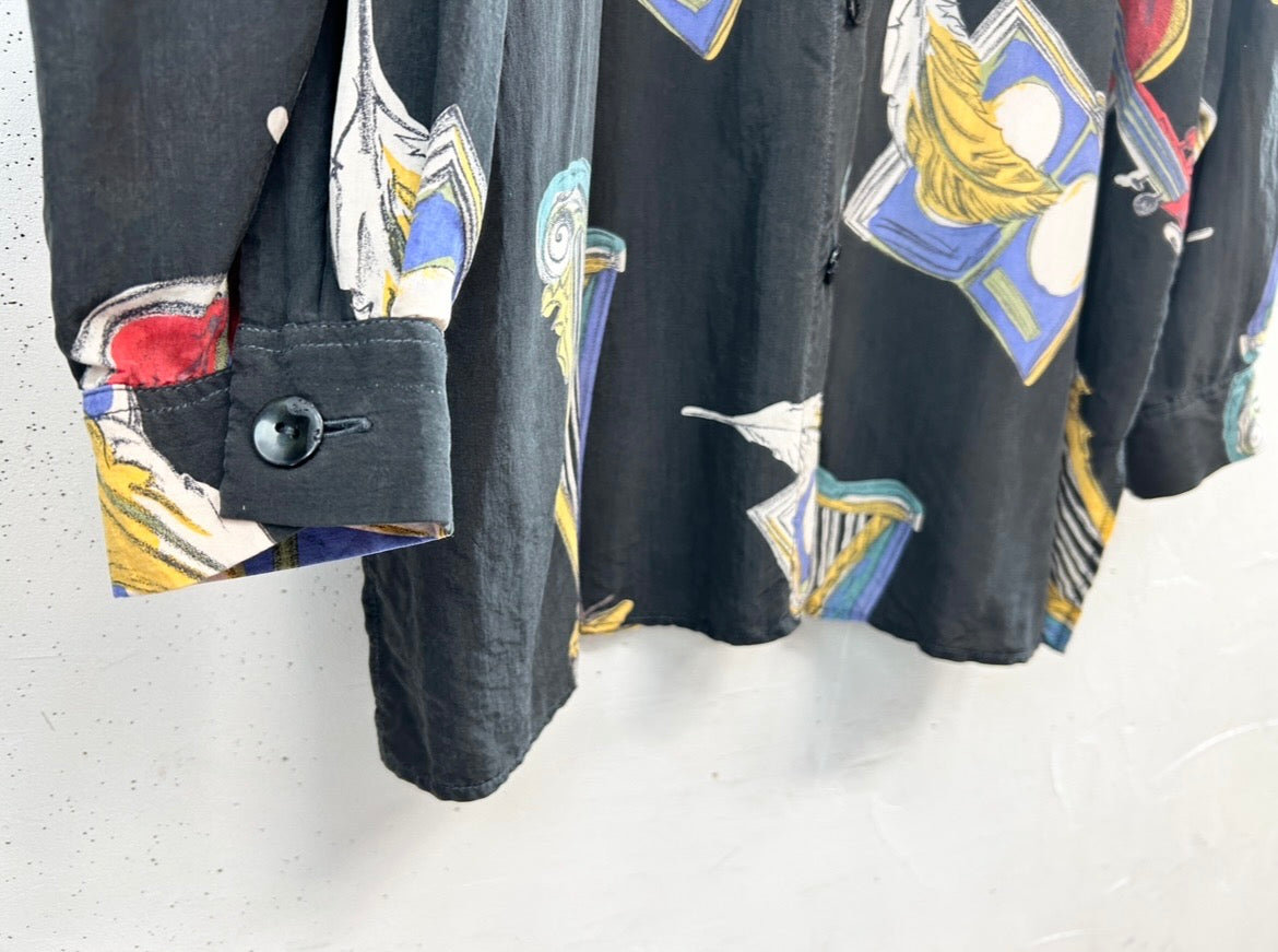 Vintage Silk Shirt [D32033]
