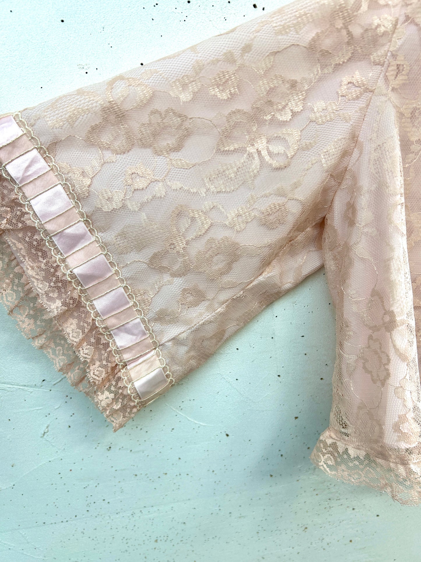 ’60s Vintage Lingerie Gown 〜ODETTE BARSA〜 [B31670]