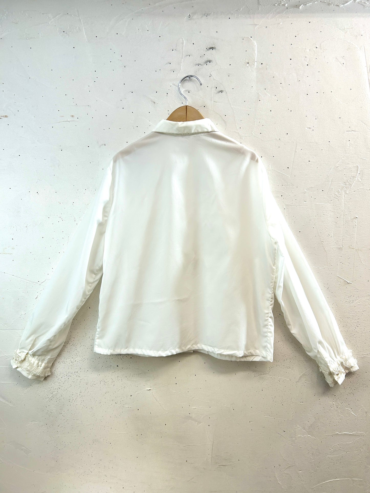 60s Vintage Frill Blouse [A31547]