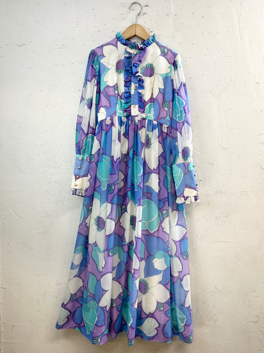 '70s Vintage Dress [H33311]