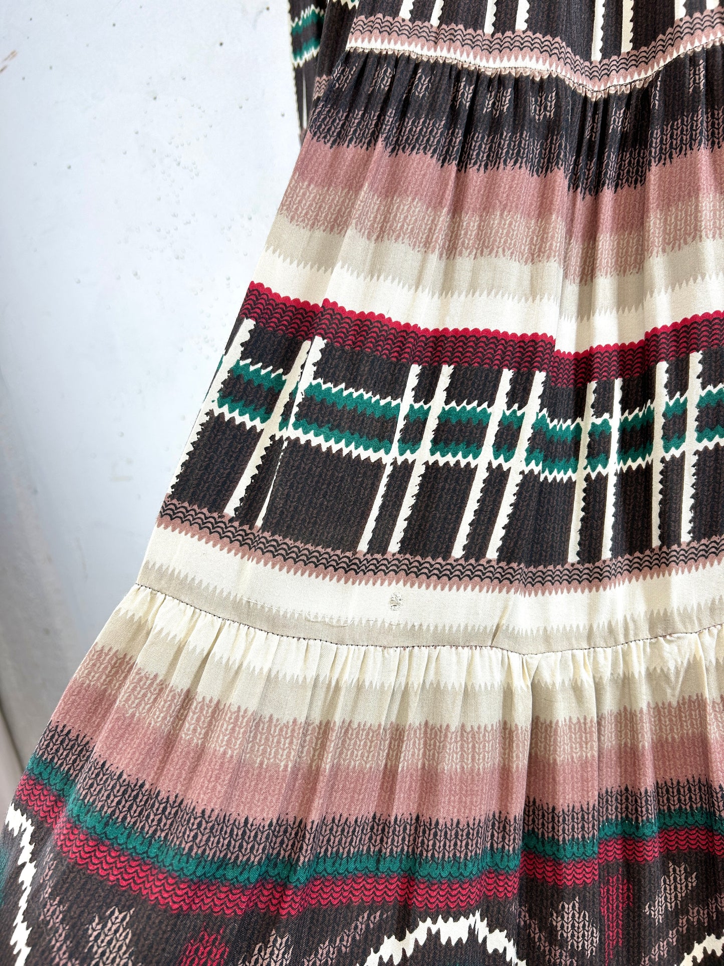 Vintage Tired Skirt  [E32371]