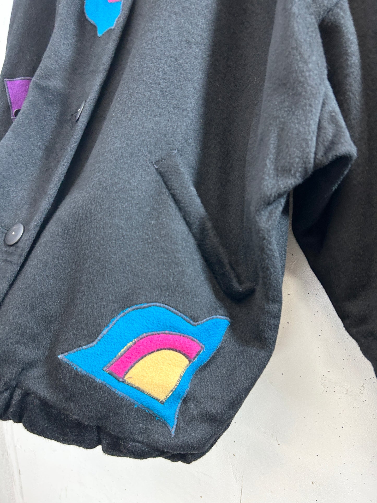 Vintage Wool Jacket Made in USA [K30761]