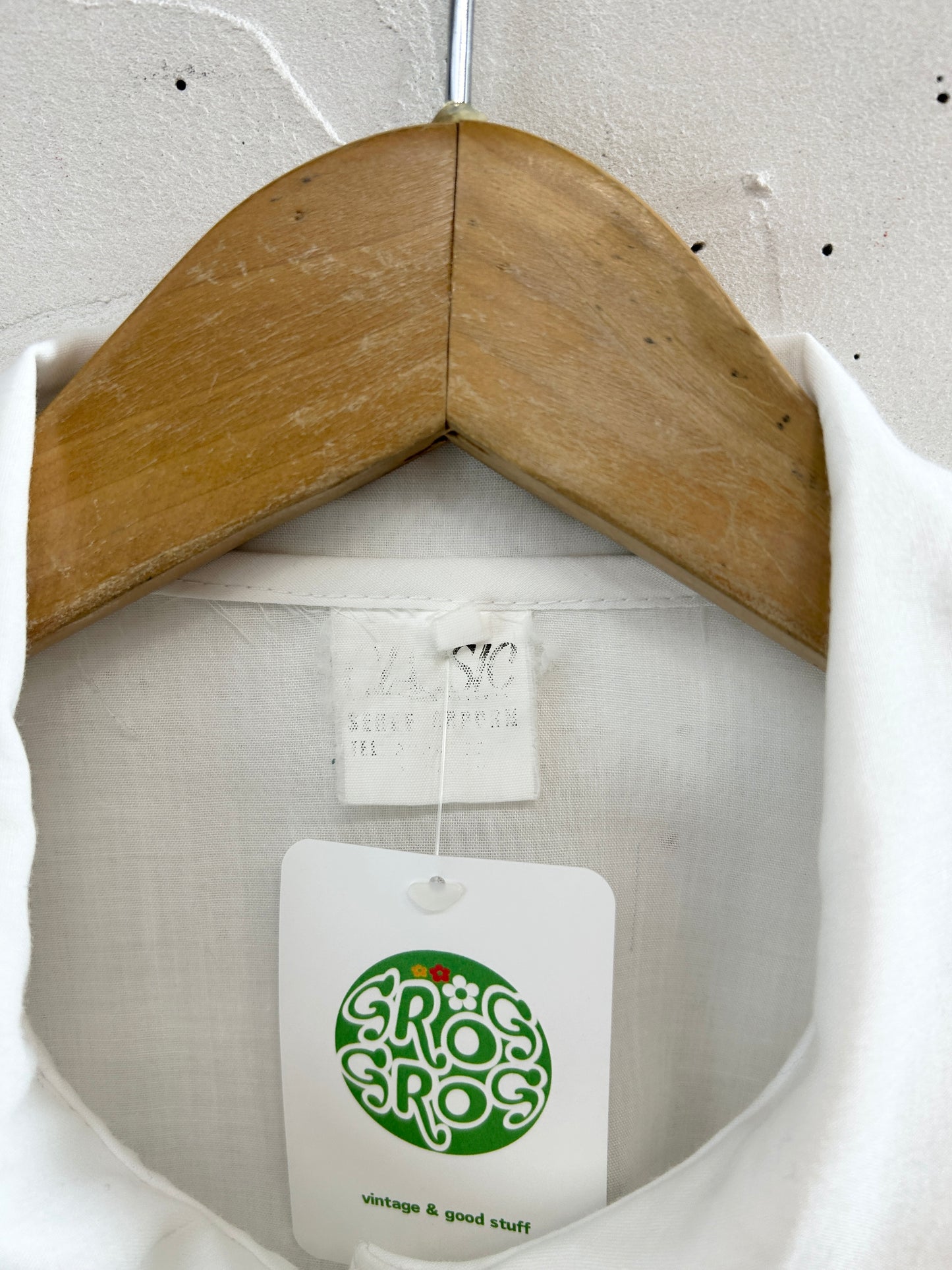 Vintage White Blouse [C31819]