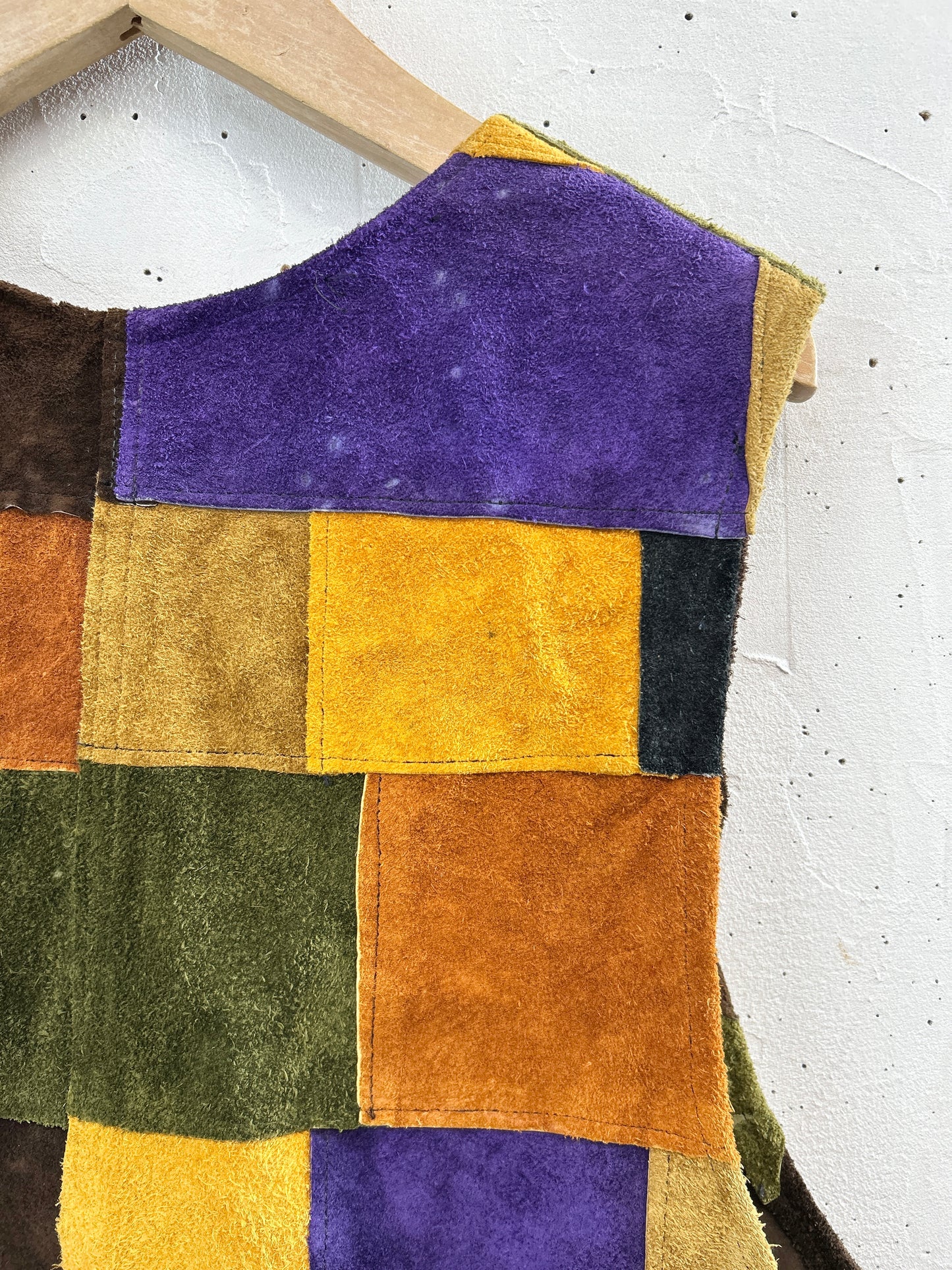 Vintage Leather Vest [C31840]