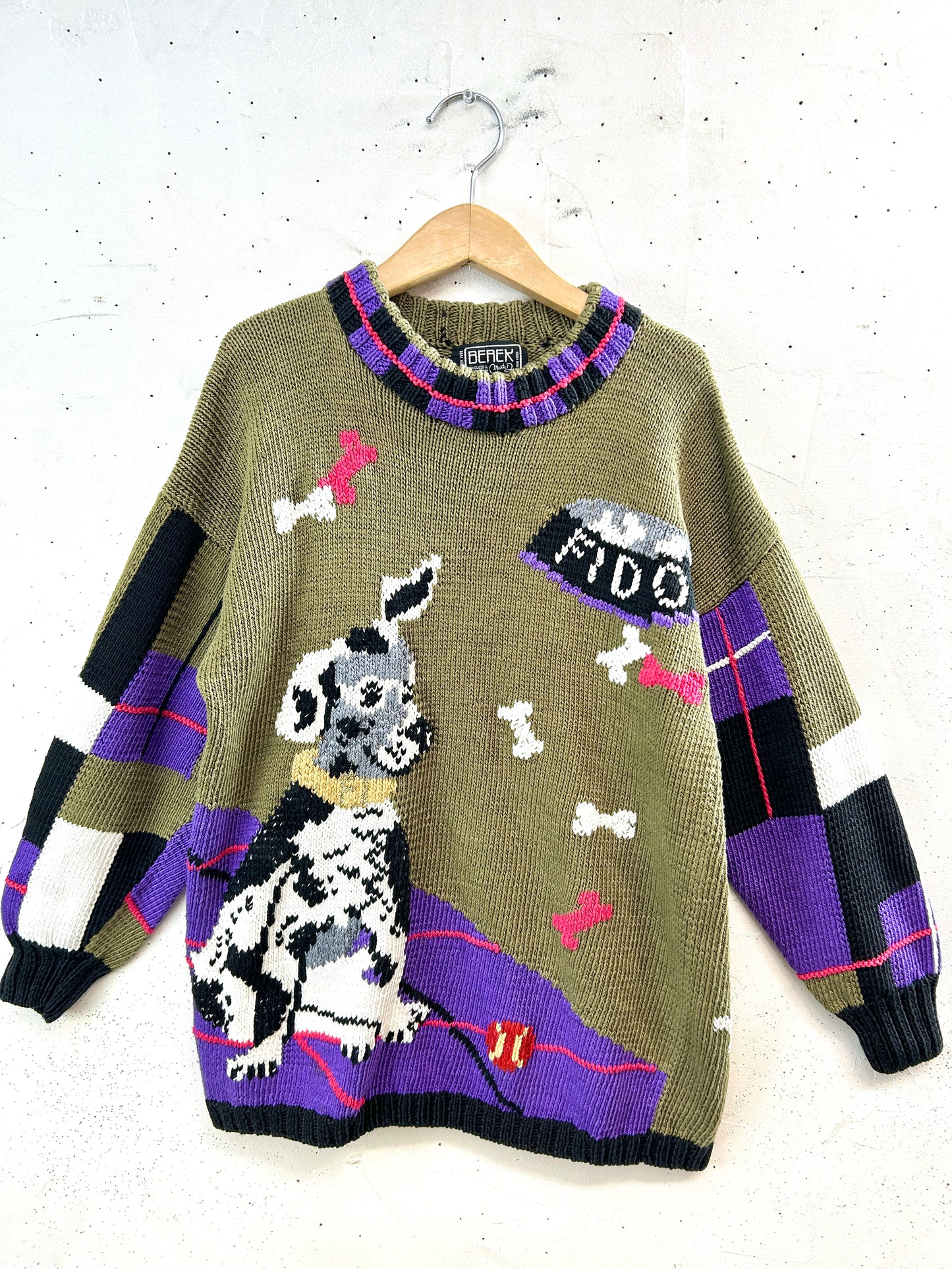 Vintage Cotton Hand Knit Sweater 〜BEREK〜 [L30998]