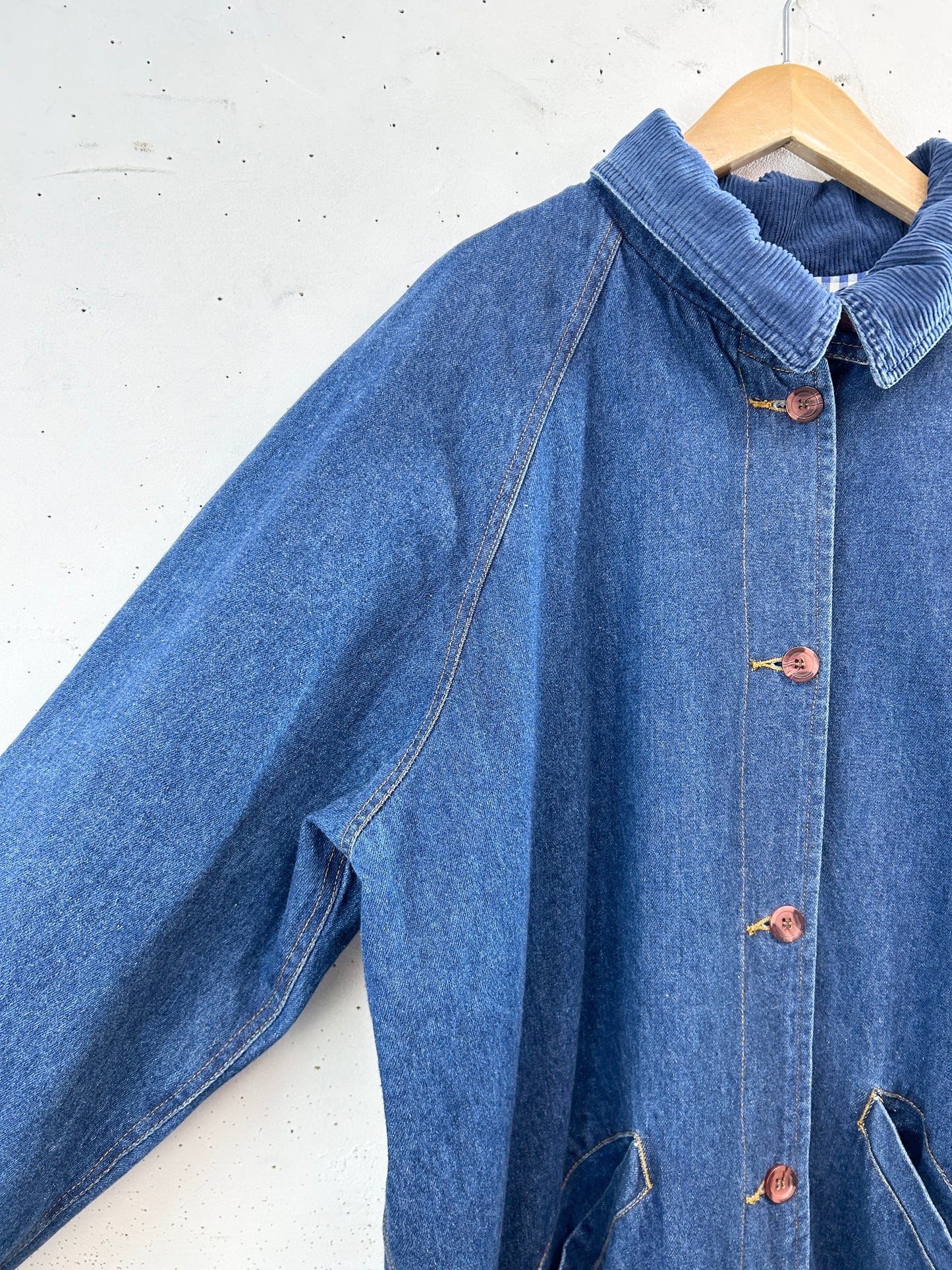 Vintage Denim Long Jacket [A31307]