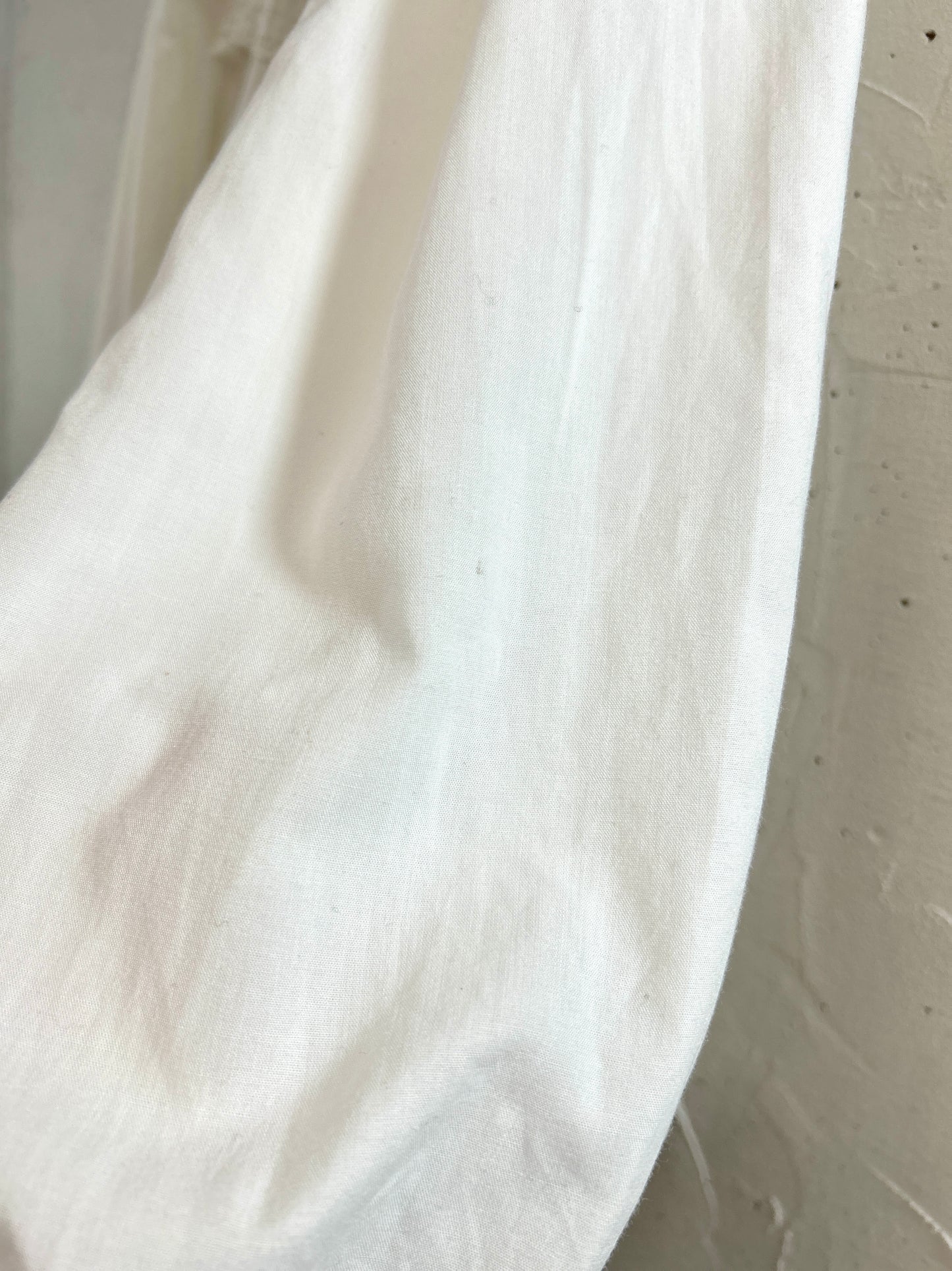 Vintage White Blouse [A31437]