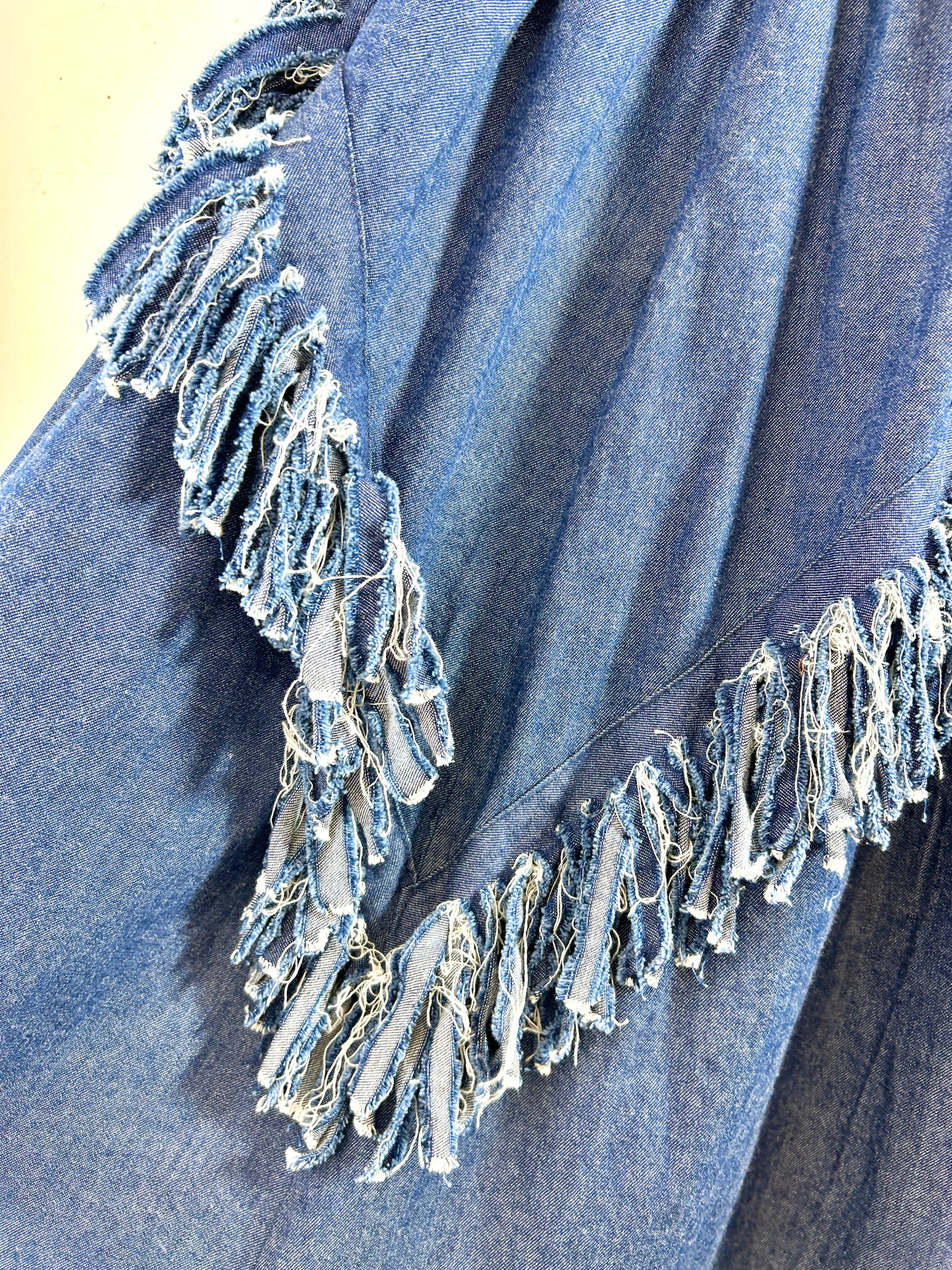Vintage Denim Skirt [I30265]