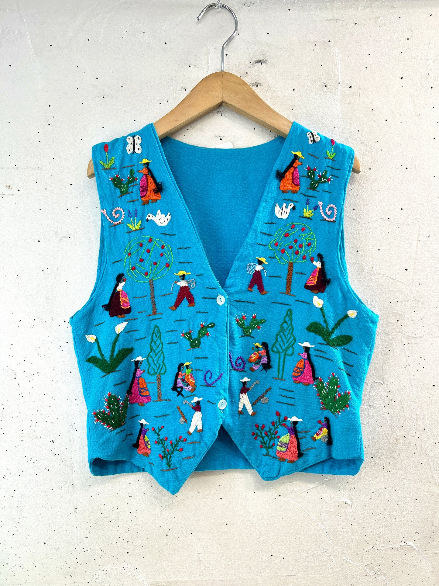 Vintage Embroidery Vest [B31534]